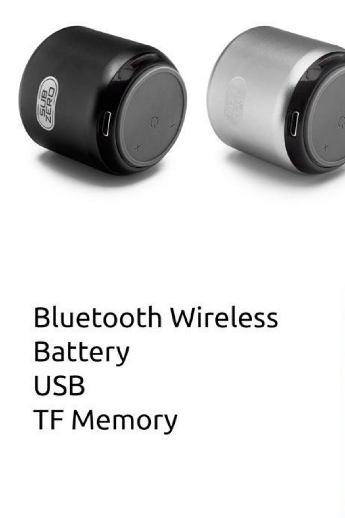 Mu Art Mini Bass Speaker Bluetooth Güçlü Bas Tf Kart Uyumlu