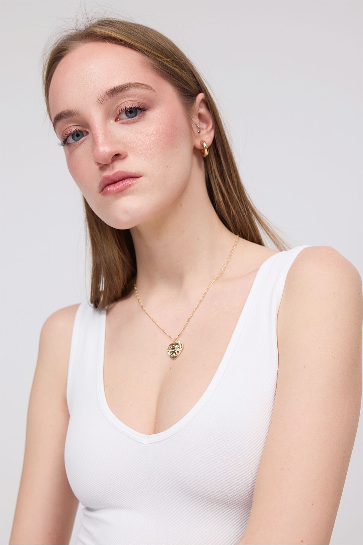 Addax-Αθλητής V-Neck Crop A008 3