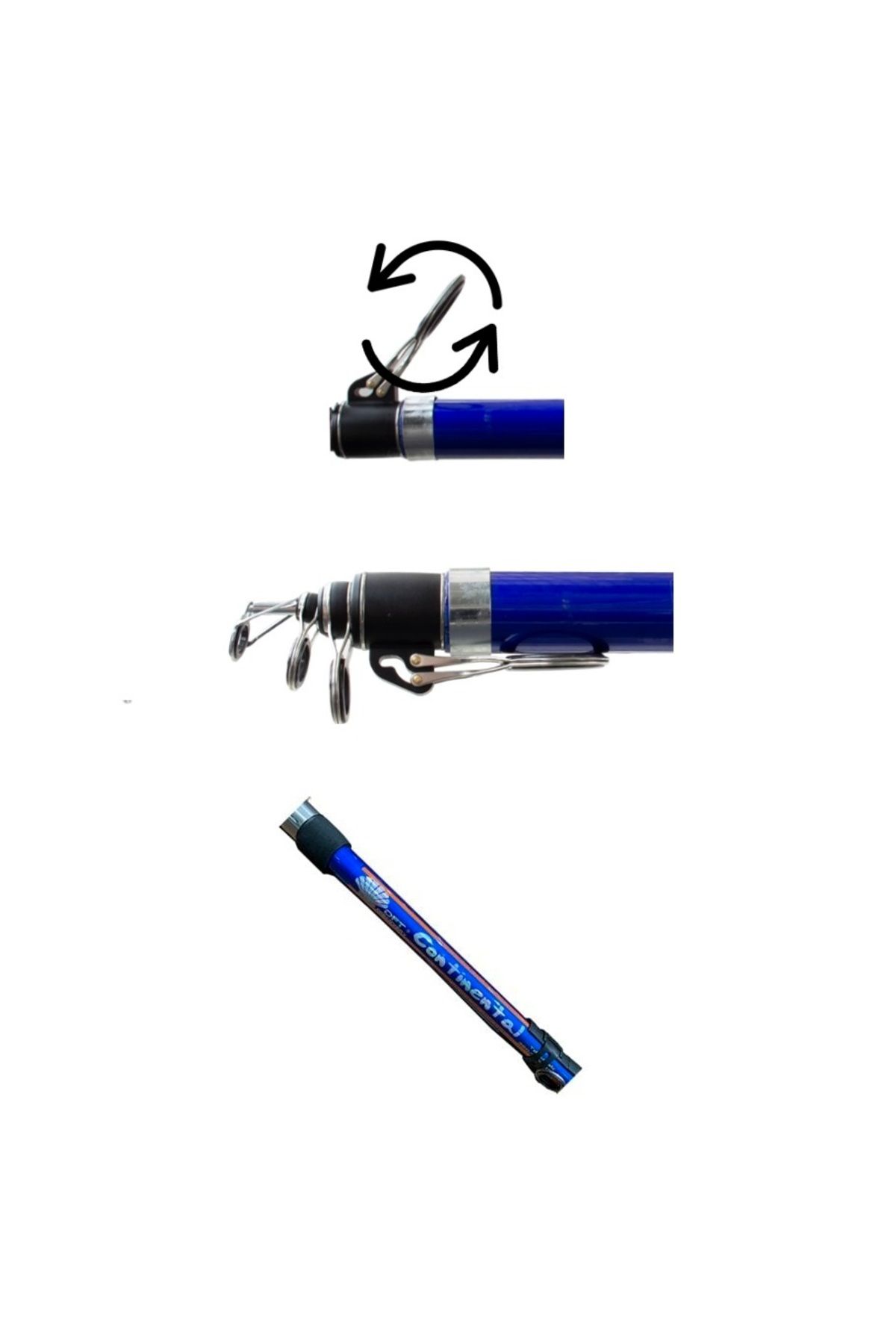 ست چوب ماهیگیری FIN 60 420M 50 100 گرم تیم ساحلی کپور حرفه ای Okuma