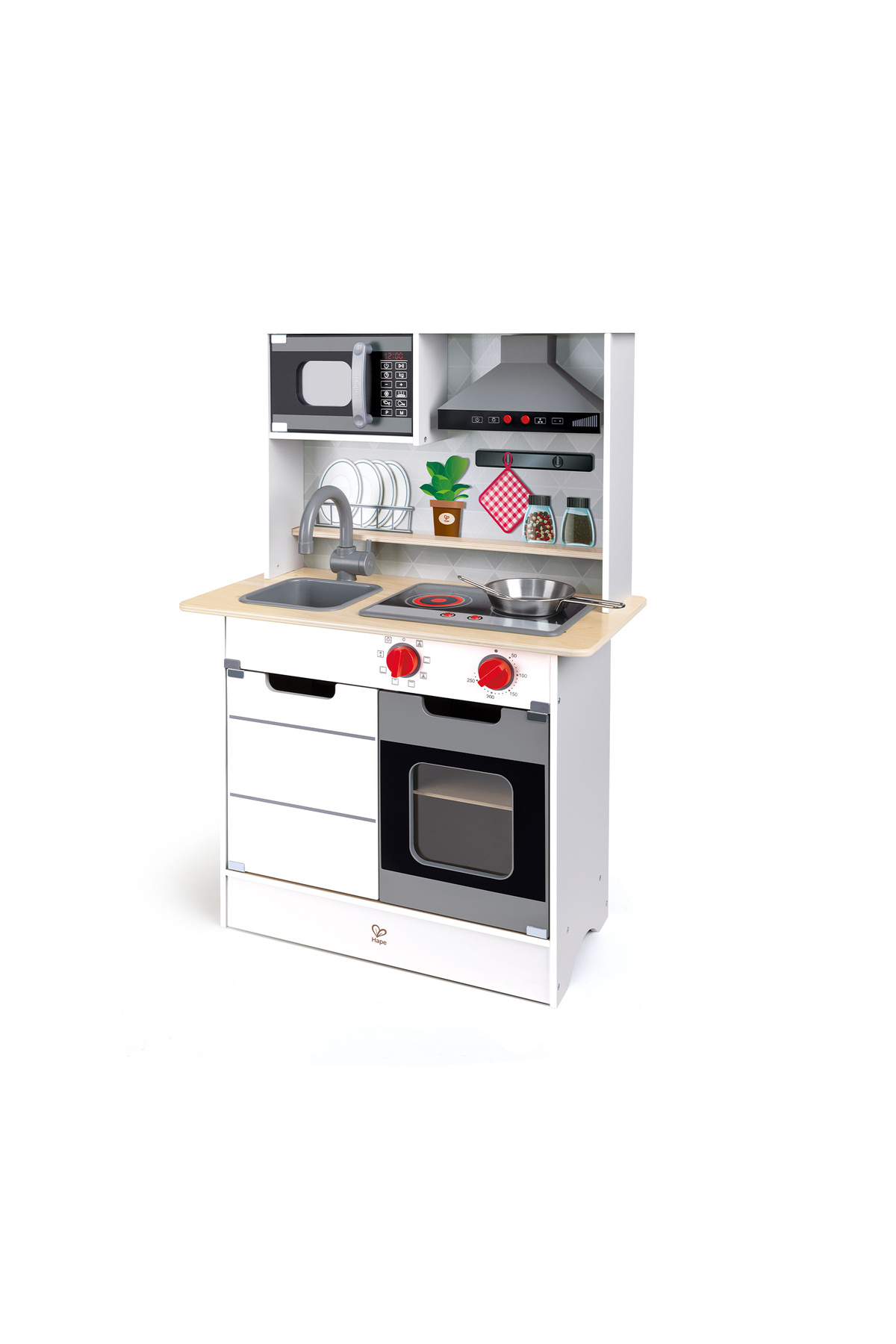 Hape-Jucărie din lemn - Set de joacă Super Serve Bucătărie 1