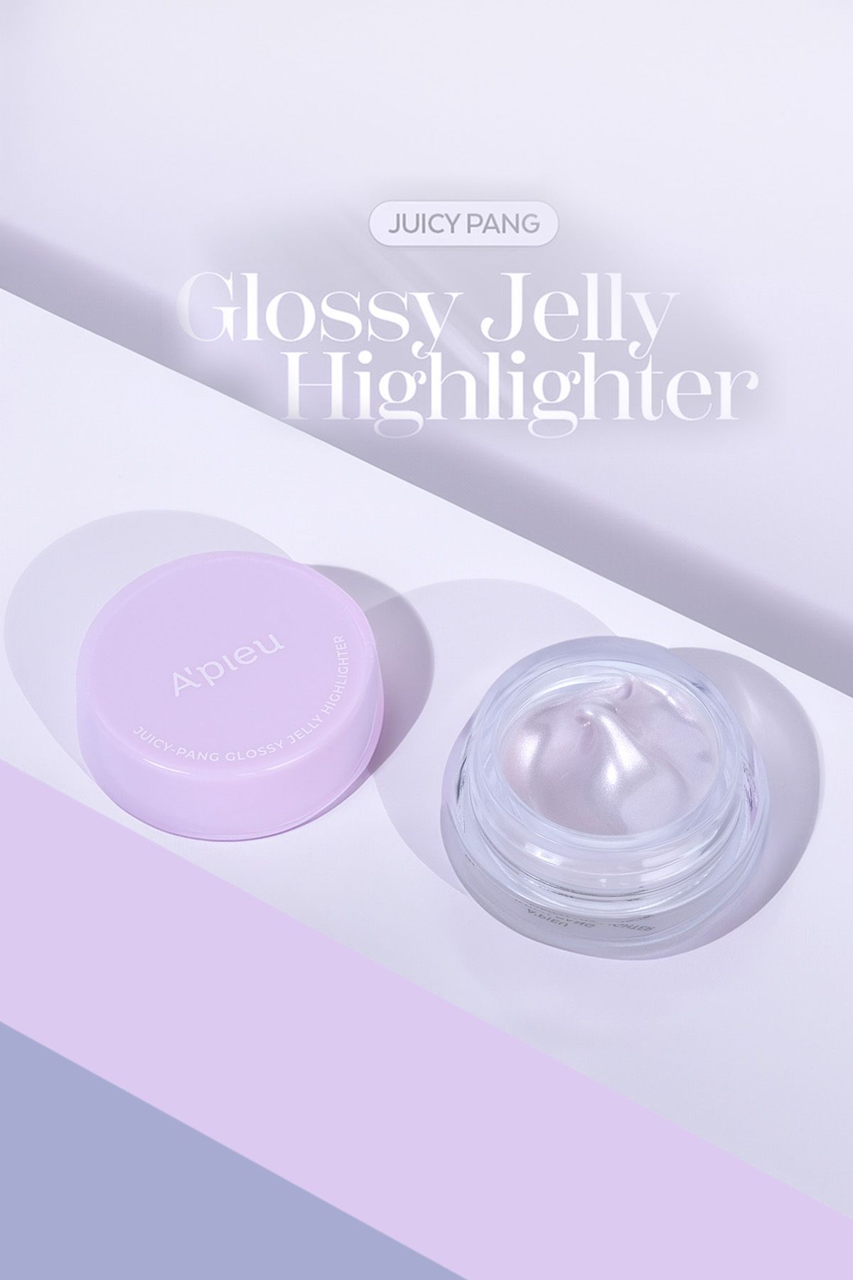 Missha-A'Pieu Juicy Pang Glossy Jelly Highlighter - Wet & Natural Look, Gel Illuminator ( # 6 Secret Gem) 7