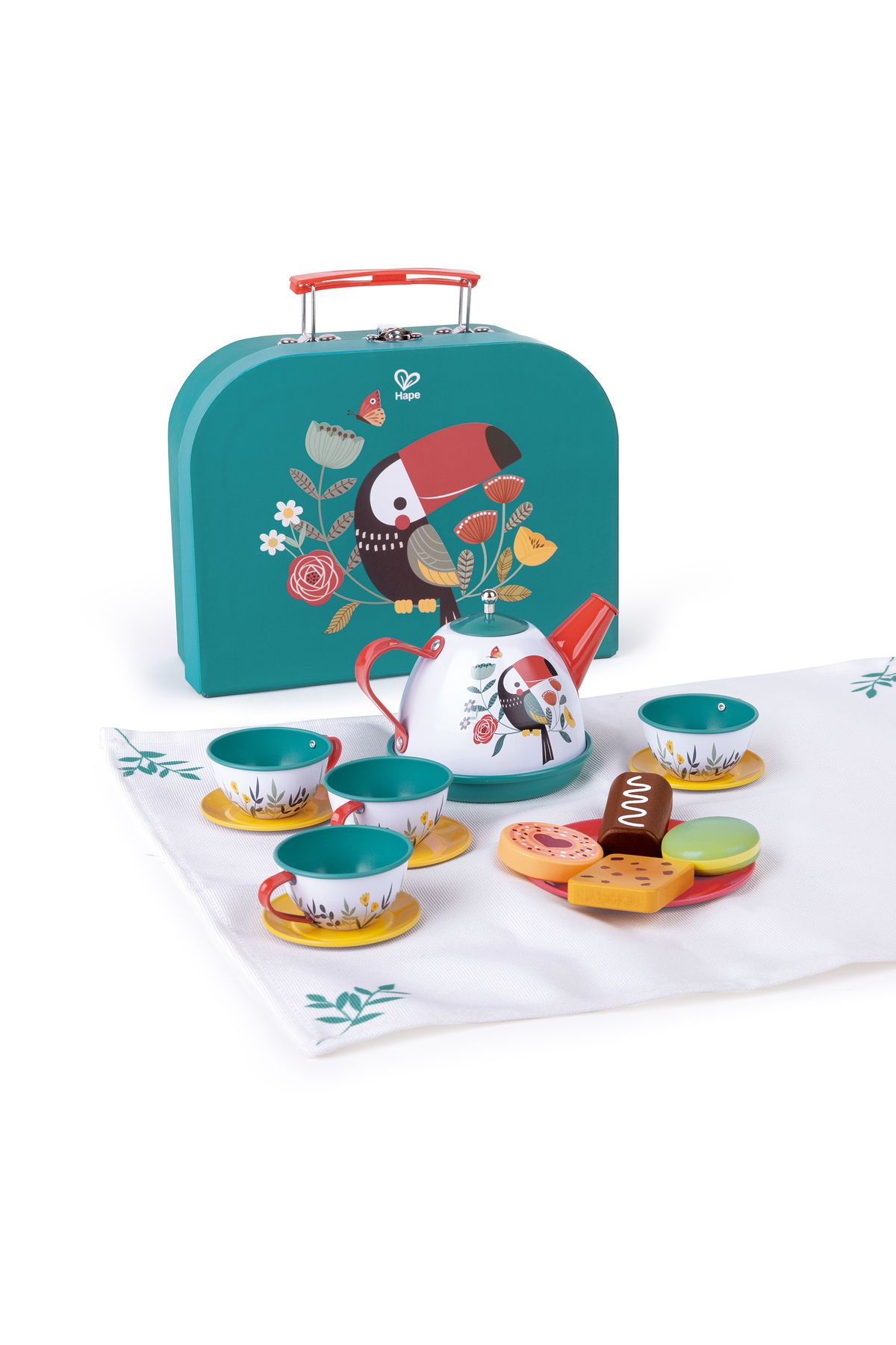 Hape-Jucarie - Set de ceai cu valiza (15 piese) 1