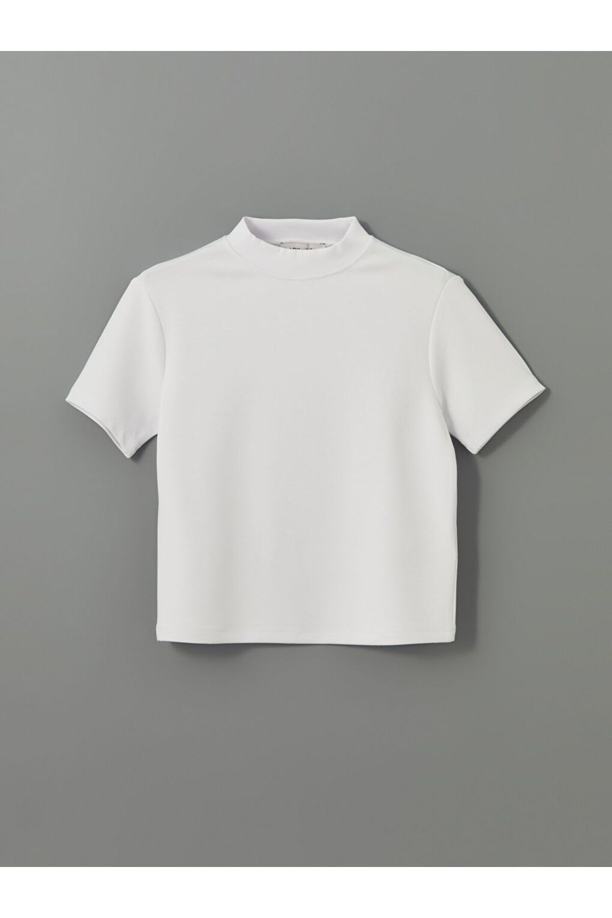 LC Waikiki-White Crew Neck Women's T-Shirt 5