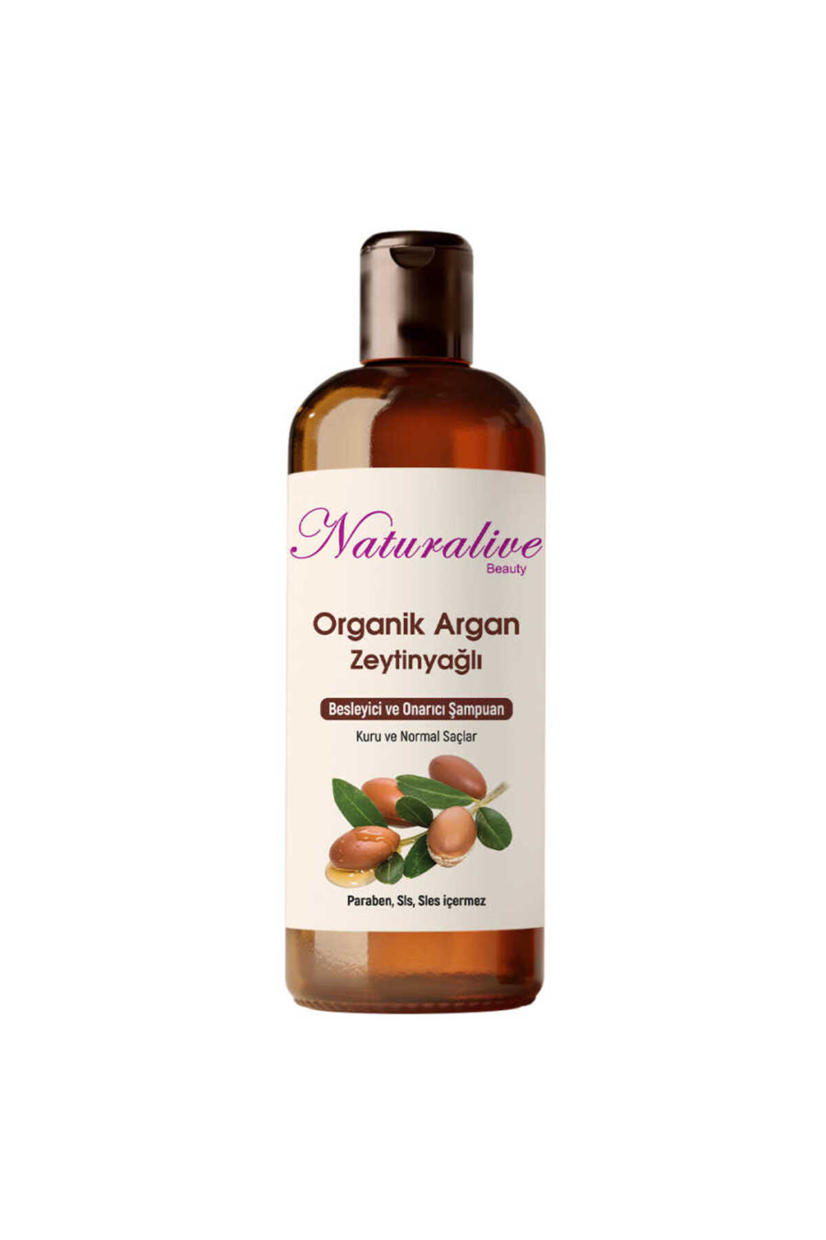 naturalive Kuru ve Normal Saçlar İçin Şampuan 500 ml — KRDĞLŞAMPN