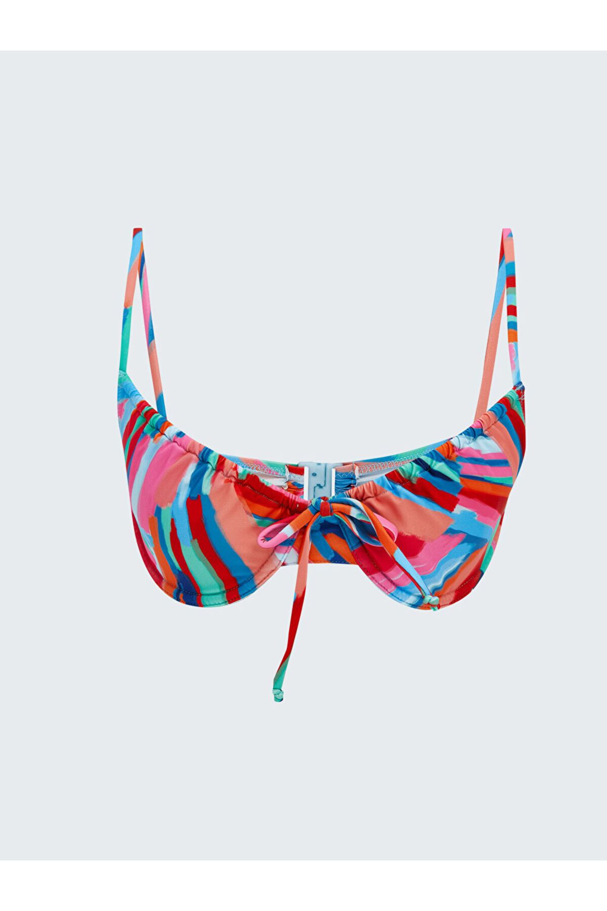 LC Waikiki Desenli Kadın Bikini Üst