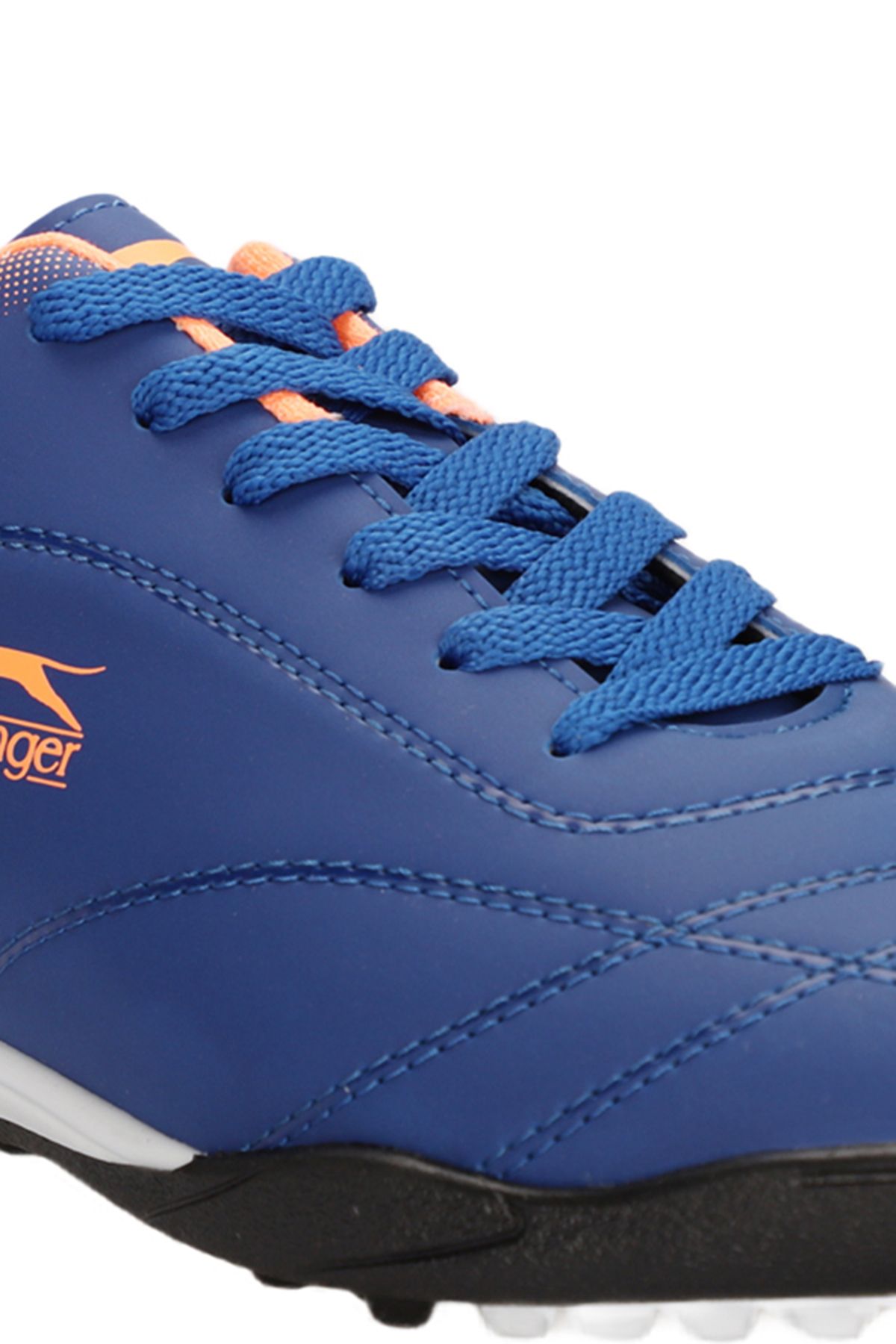 Slazenger-Pantofi de fotbal pentru bărbați - Mark Hs, Saks Blue, potriviti pentru covor și teren 4