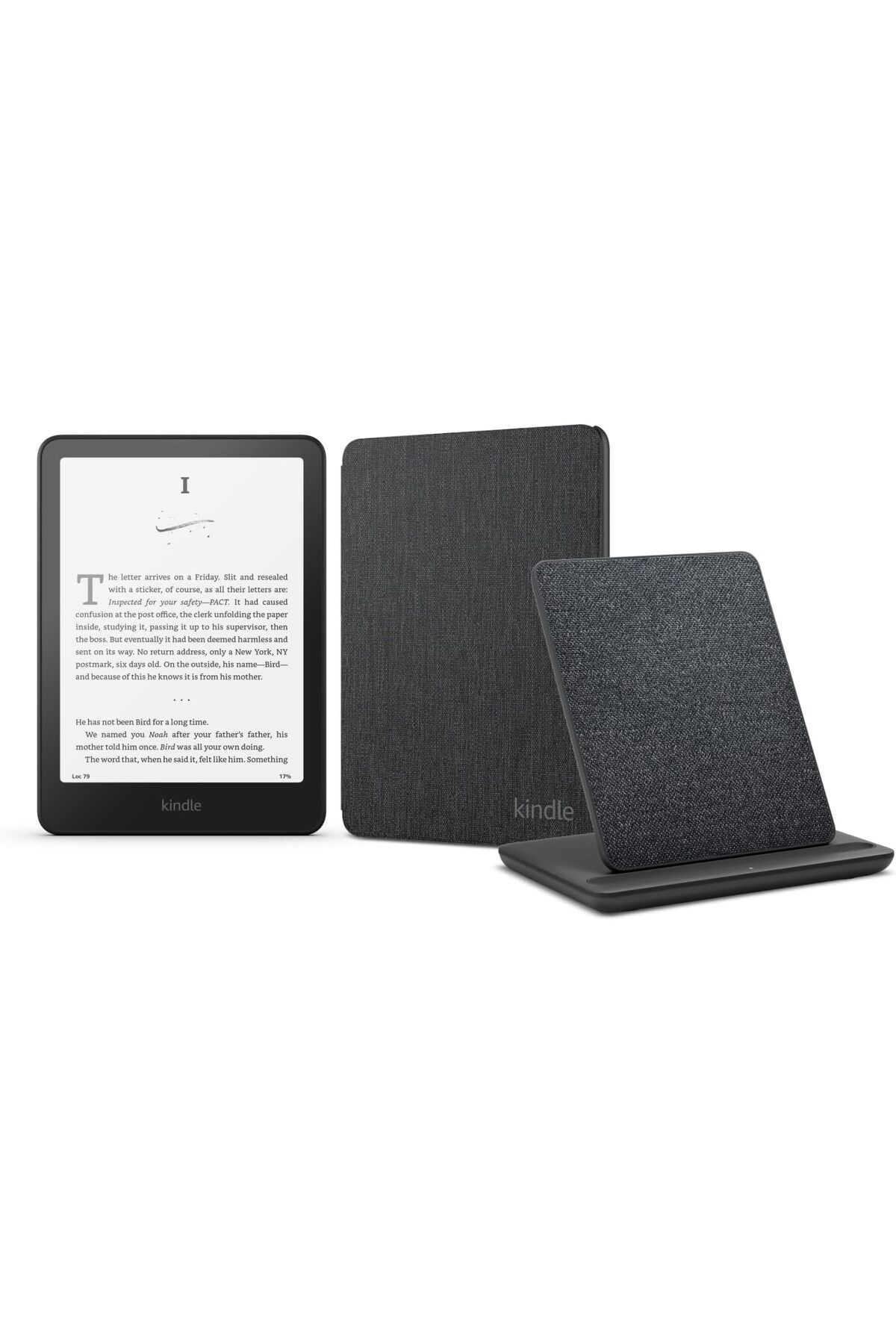 Amazon kindle Kindle 12.nesil Paperwhite Signature Edition Orijinal Kumaş Kılıf Set