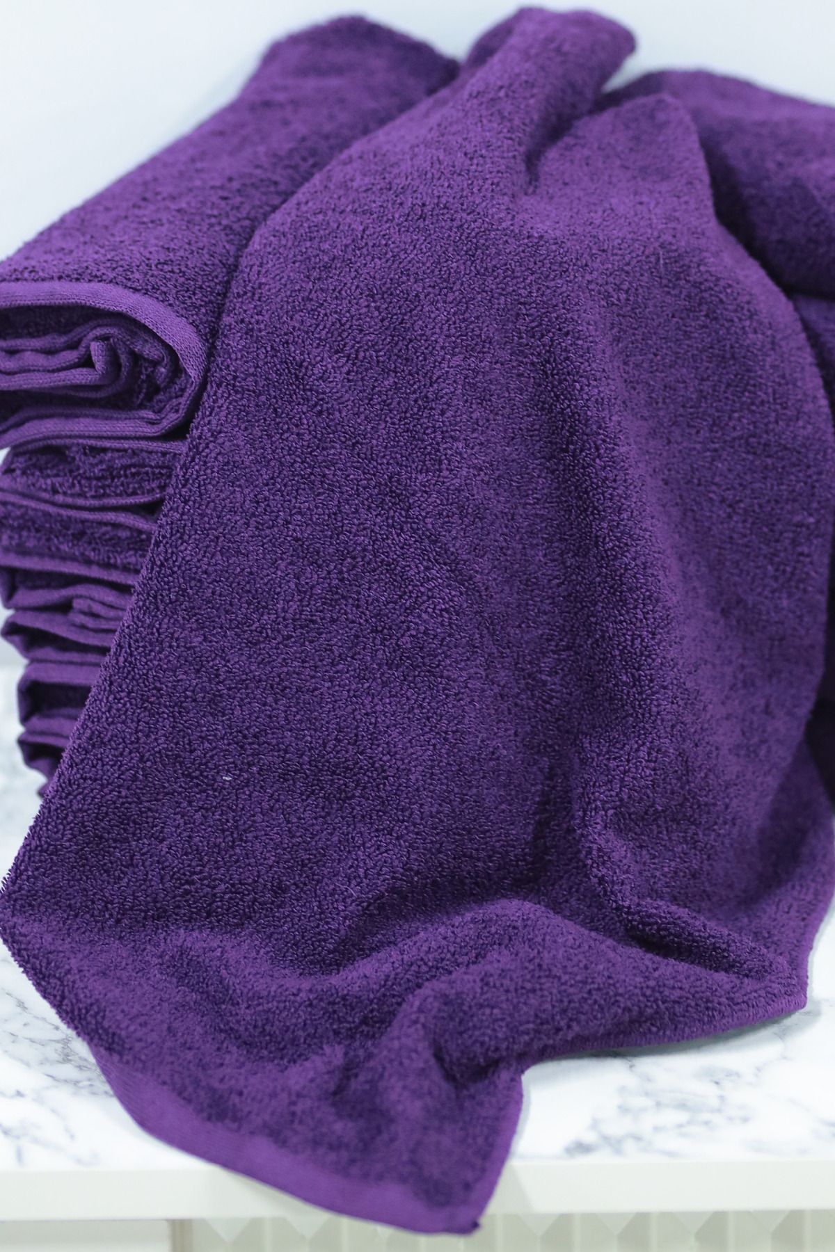 denizlicotton-Special Dye-Repellent Microfiber Hair Towel for Hairdressers 50X90 cm Set of 4 5