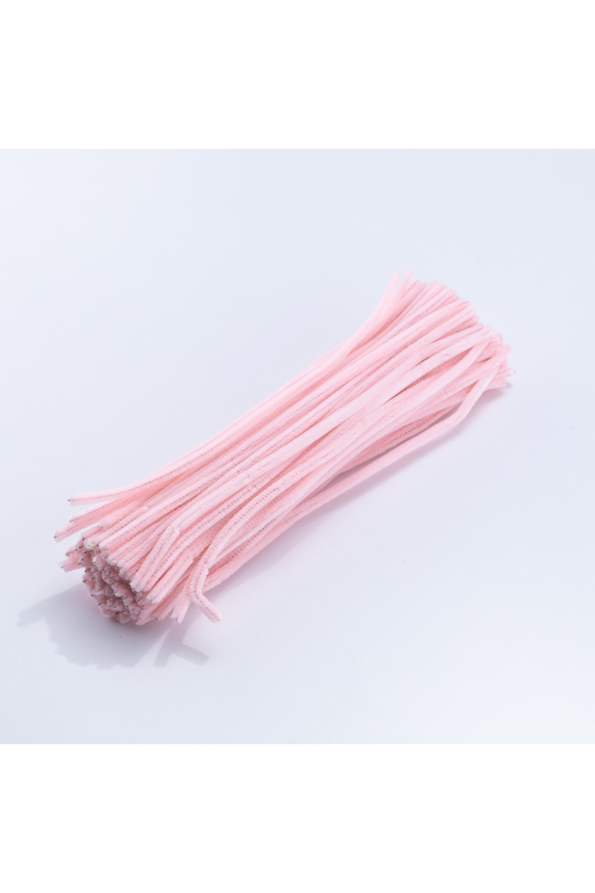 Bimotif 20li Tel Tüylü Tel Şönil, 30 Cm, Açık Pembe
