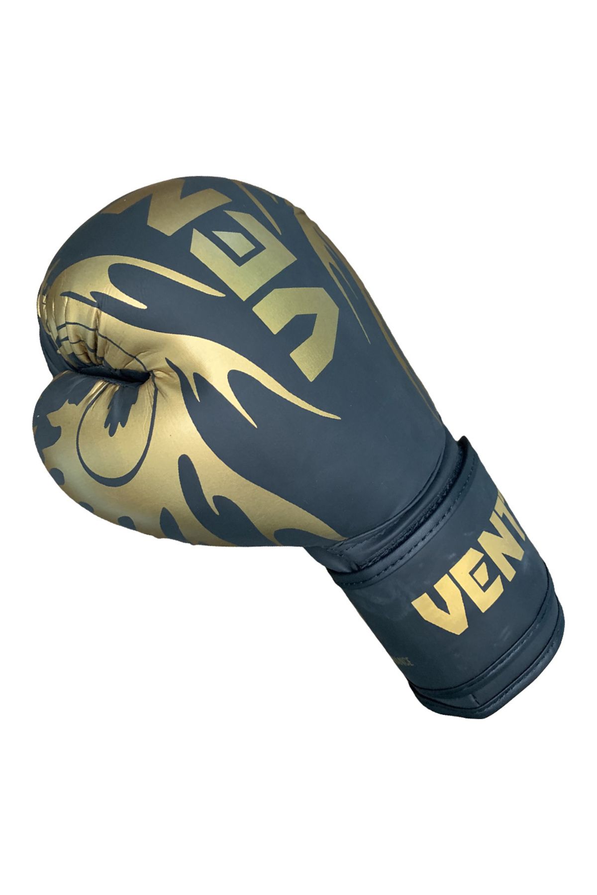 VENTO-Tatto Boxing and Kickboxing Gloves Black 10 oz 7