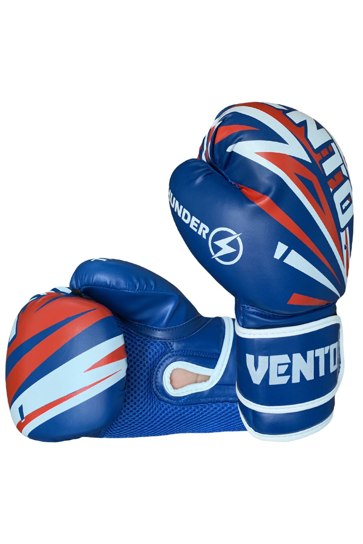 VENTO Thunder Boks ve Kick-Boks Eldiveni Mavi 10 oz