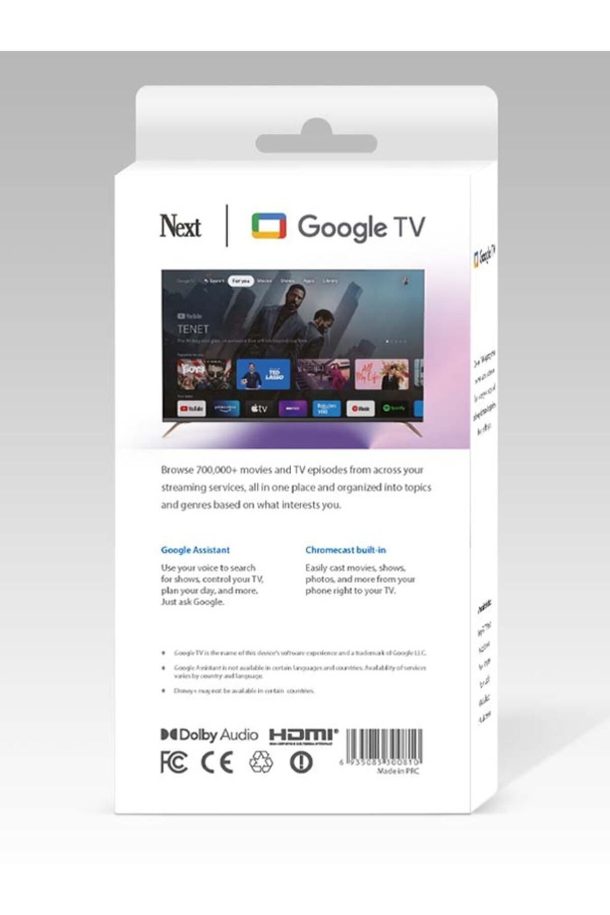 Next-الإصدار الجديد من مشغل الوسائط Android Tv Stick 4K المرخص 2