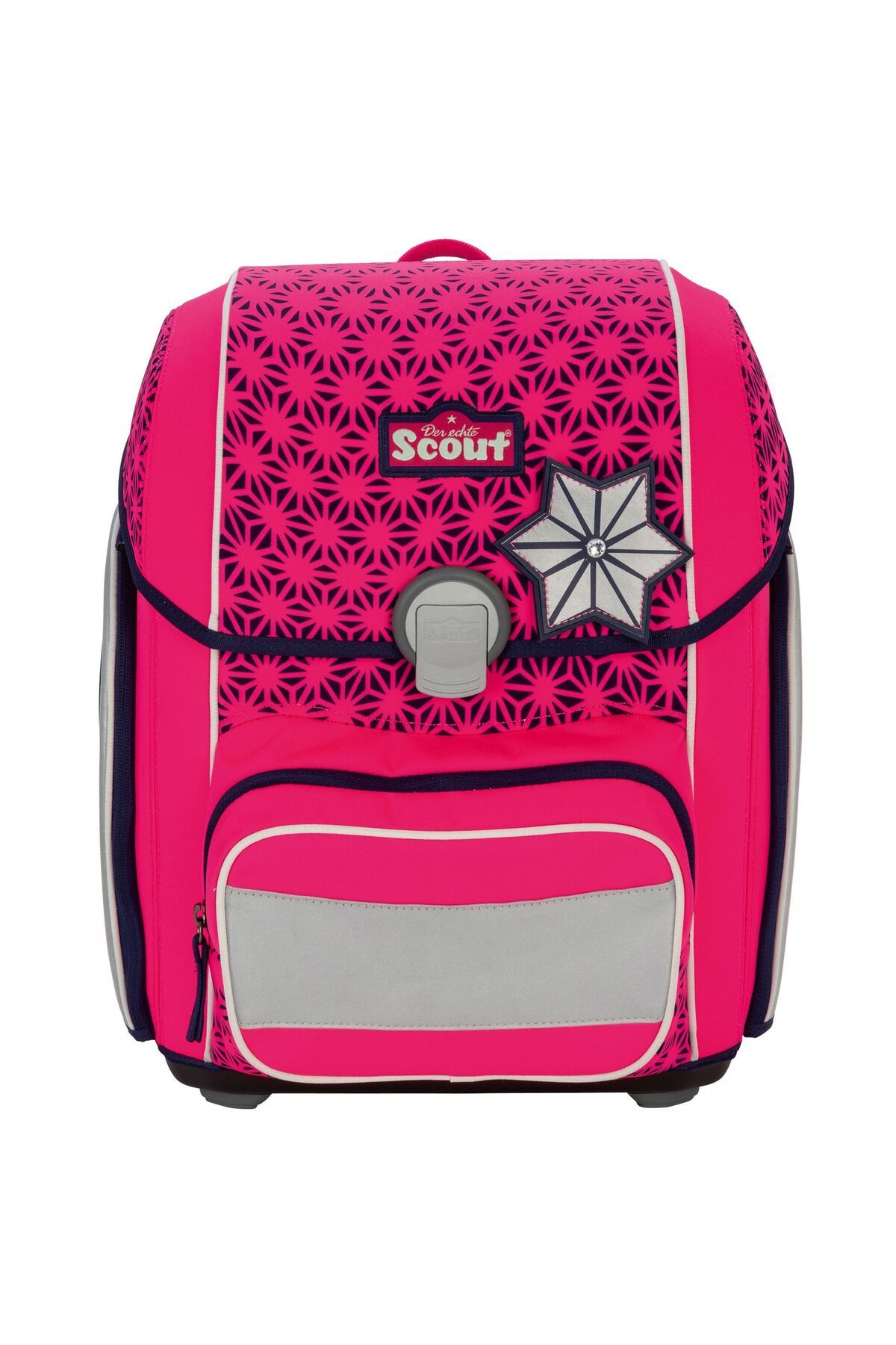 Scout-Genius Neon Safety Din Schulranzen-set 4-teilig 2