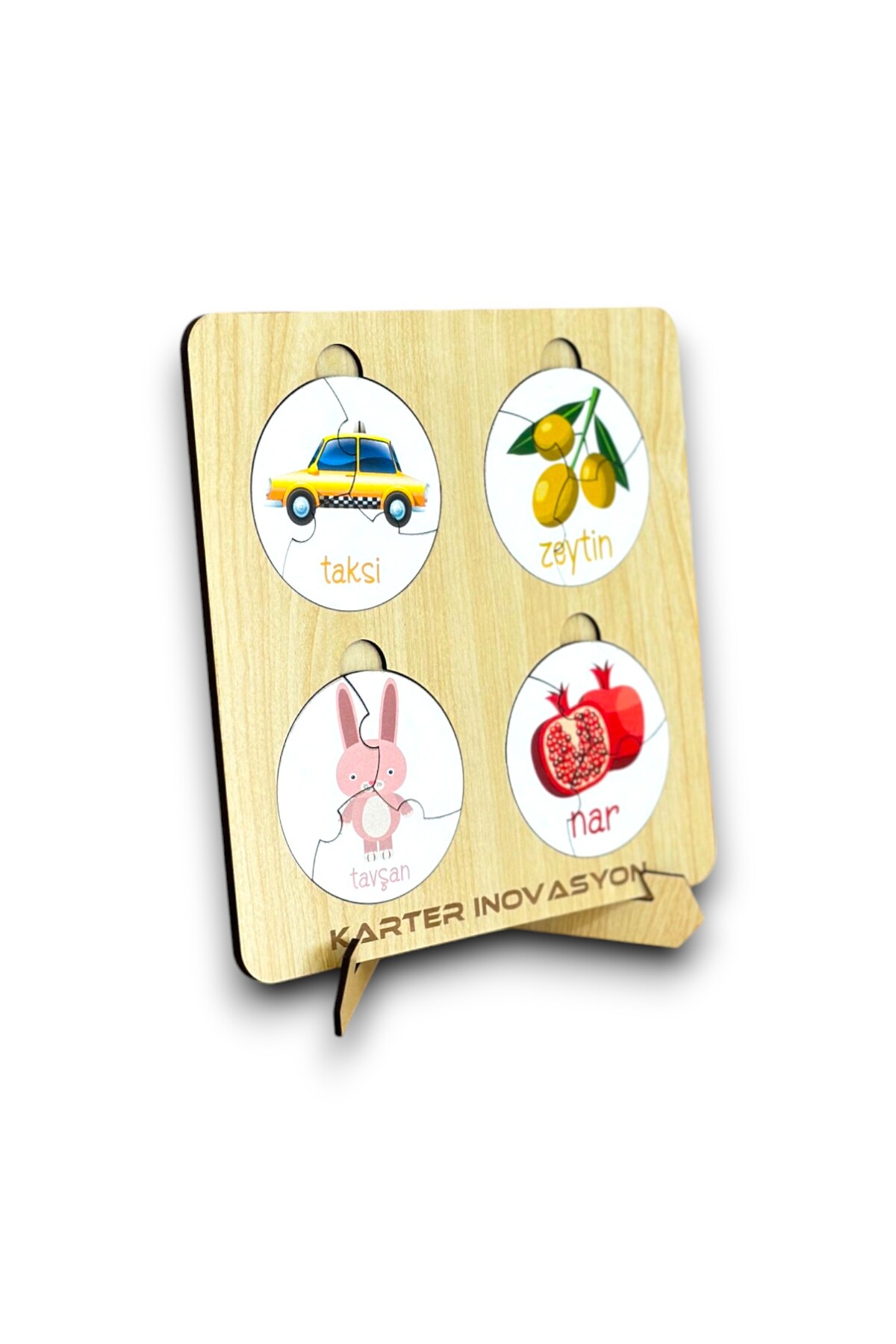 Bellacasa Kavram Öğrenme Puzzle Eşleme Kartı, Puzzle Eğitici Oyuncak, Montessori Eğitim Oyuncak, Motor Zeka fotoğrafı 5 (önizleme)