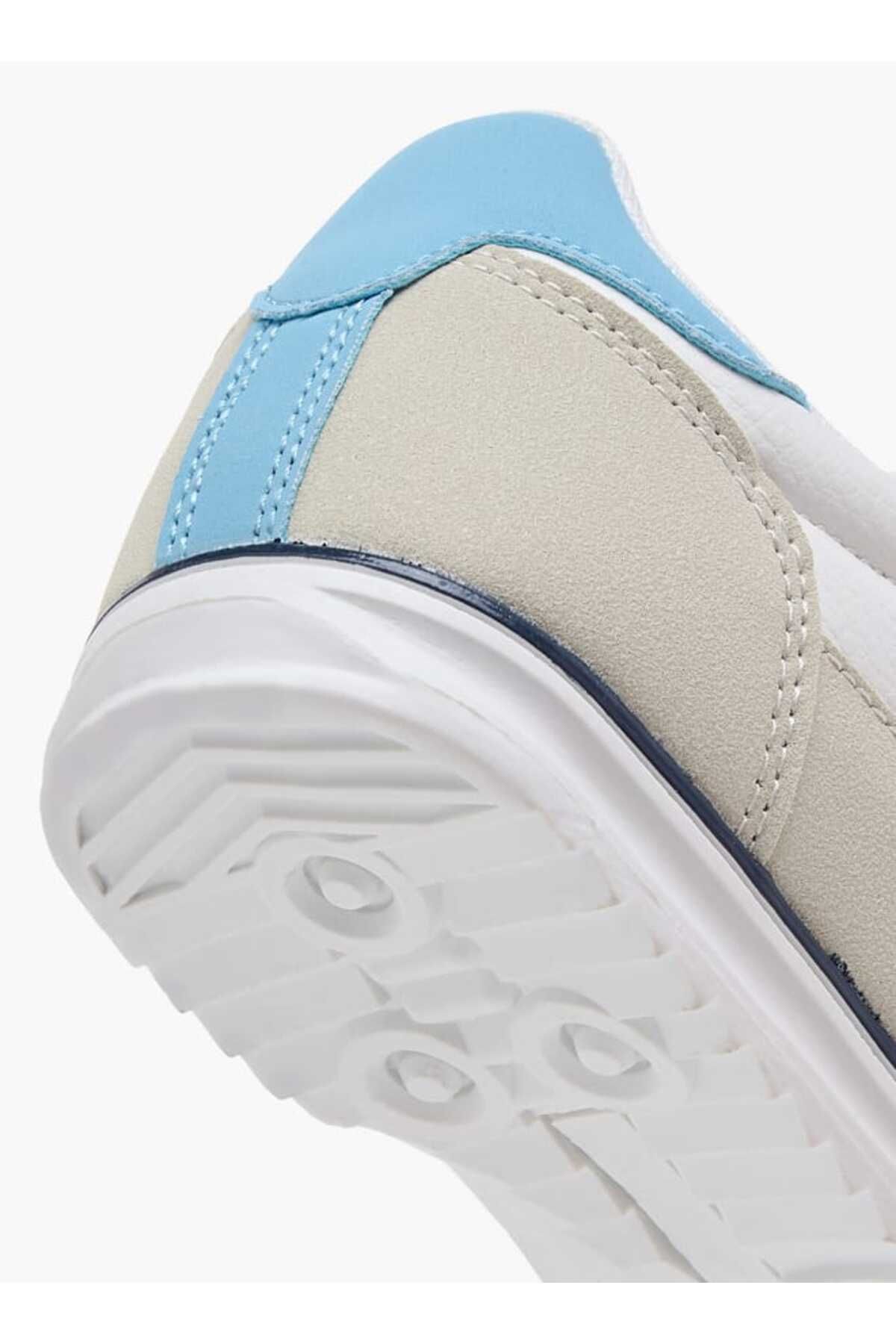 Dash-Panelled Sneakers with Hook and Loop Closure 5