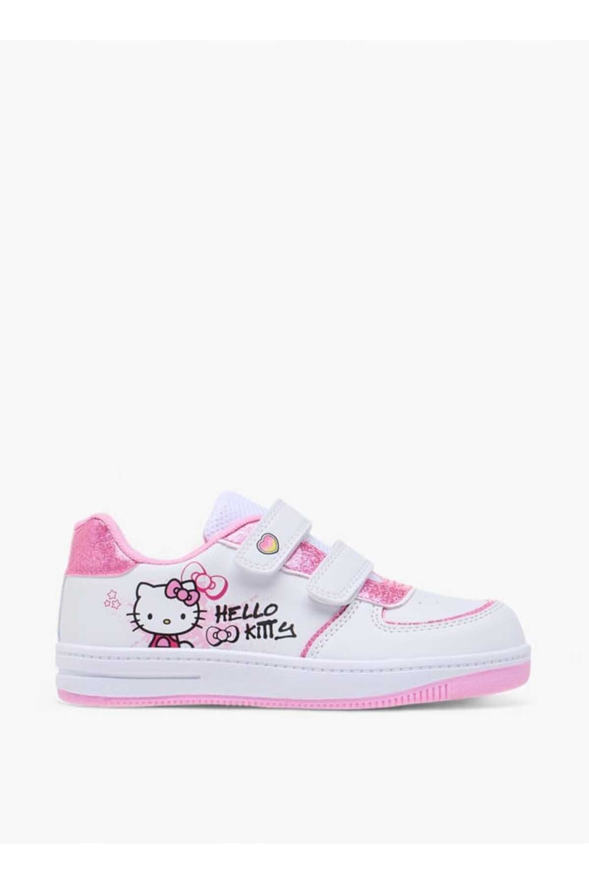 Hello Kitty-Print Sneakers with Hook and Loop Closure 3