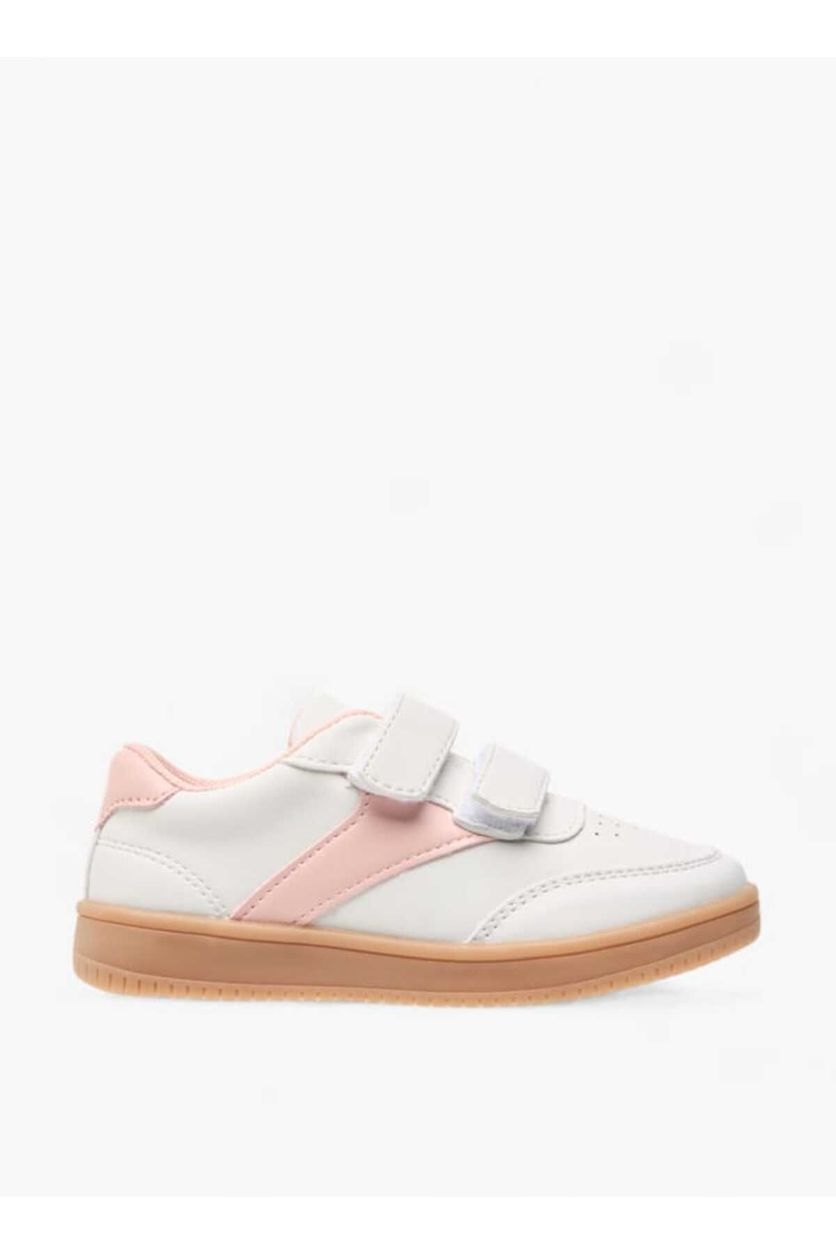 Juniors-Colourblock Sneakers with Hook and Loop Closure 3