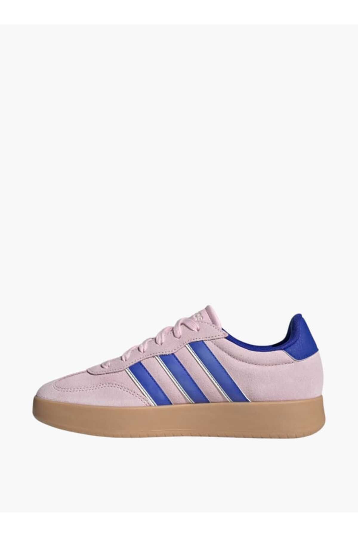 adidas-Women's Logo Detail Sneakers with Lace-Up Closure - BARREDA 5