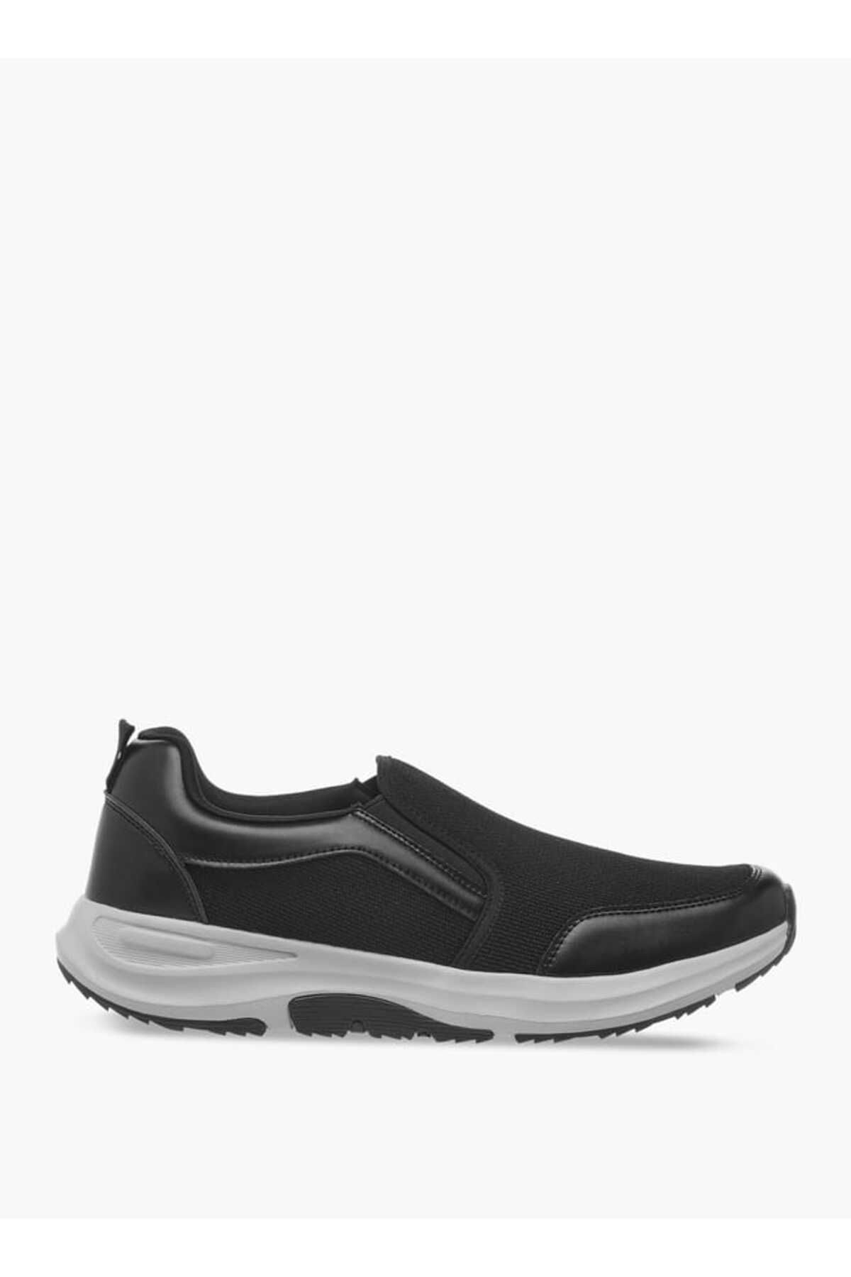 LBL by Shoexpress-LBL by Shoexpress Panelled Slip-On Sneakers with Pull Tabs 3