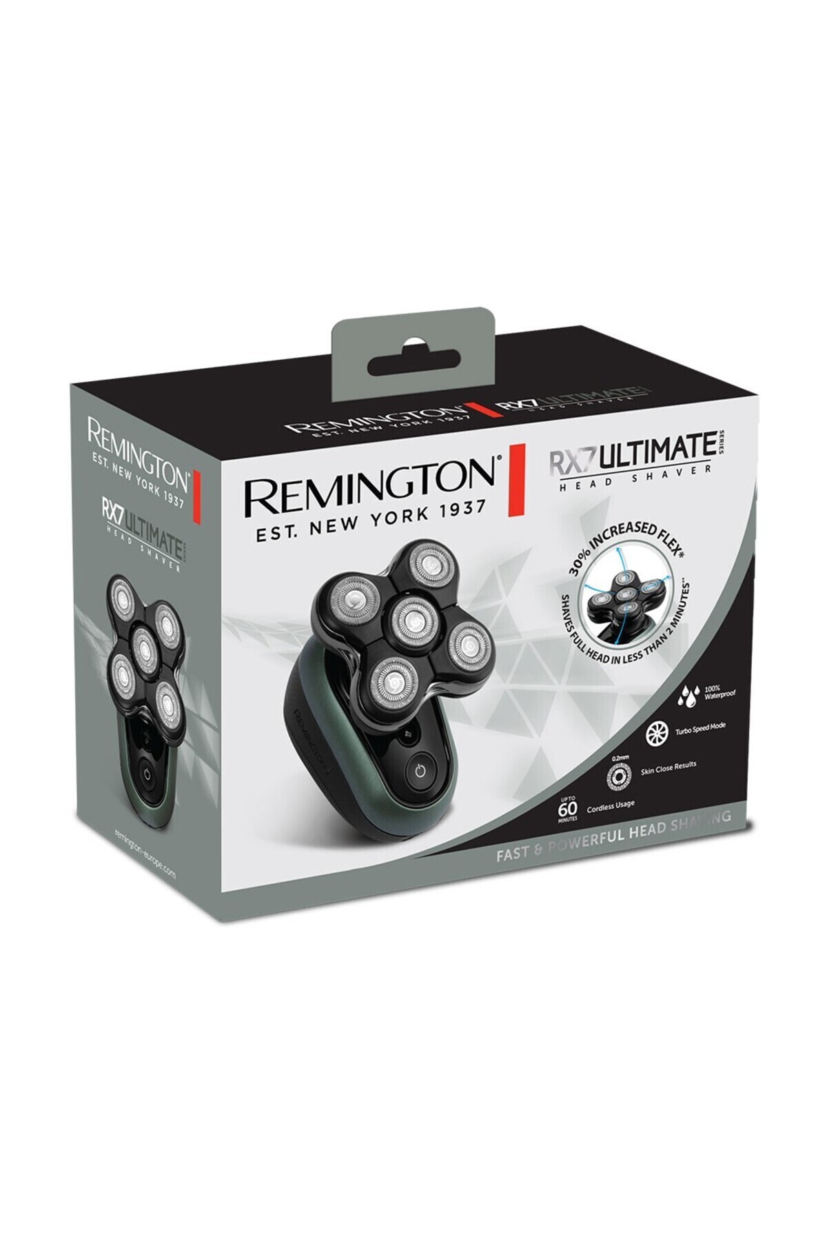 Remington-Ultimate RX7 XR1600 Head Shaver 2