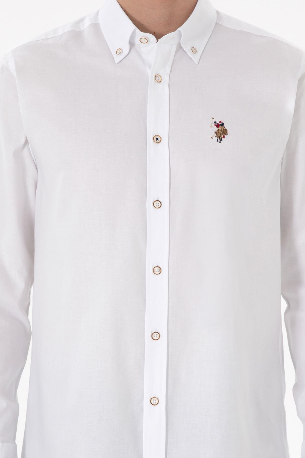 U.S. Polo Assn.-Base. Polo Assn. Woven Long Sleeve Regular Shirt 2083079 6