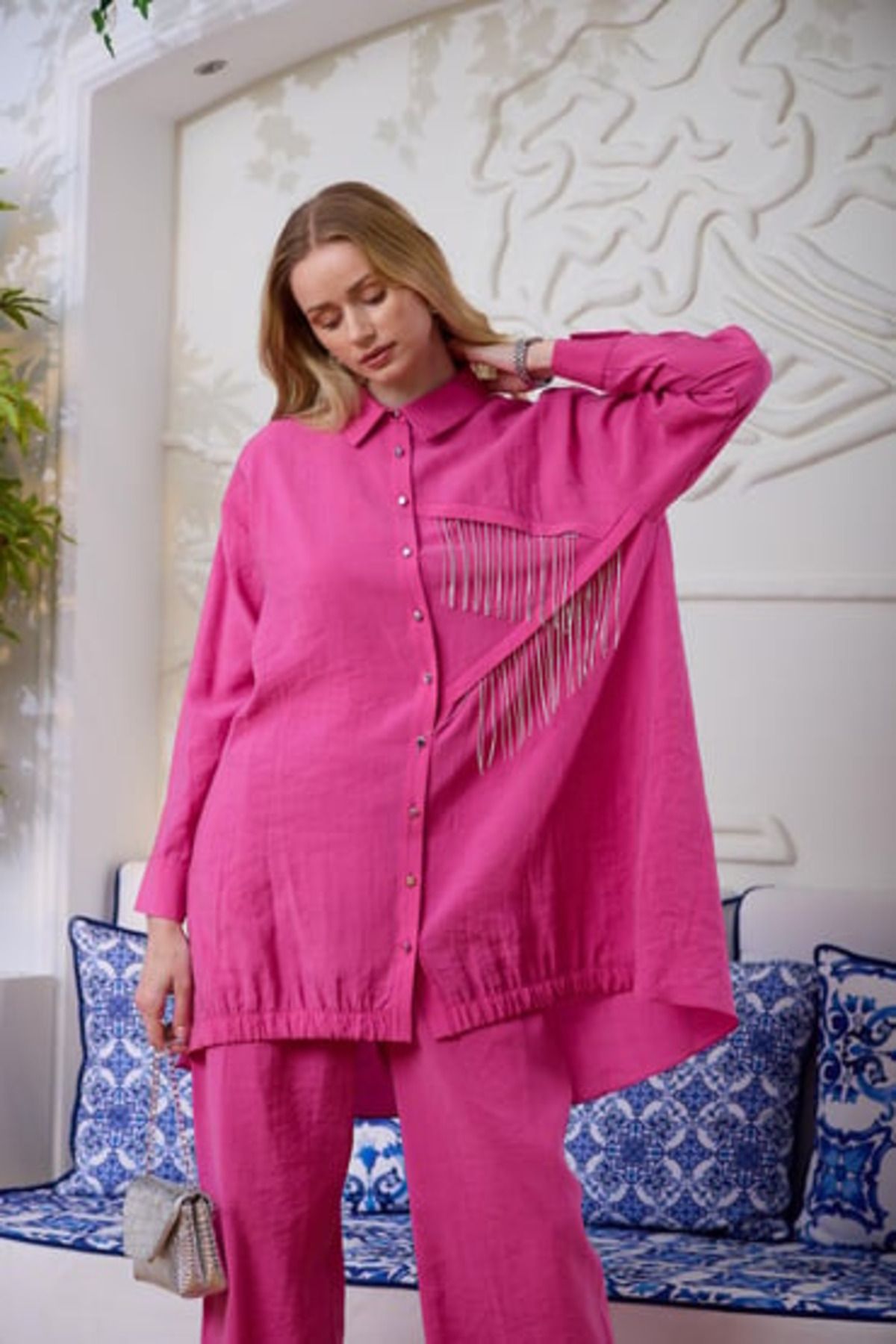 Moodbasic MOODBASİC PÜSKÜL ZİNCİR AKSESUARLI TAKIM
