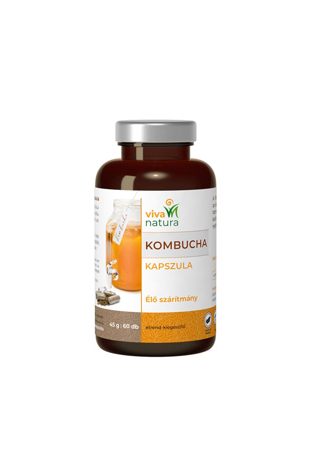 Vivanatura Capsule Kombucha, 60 Bucăți - One Size