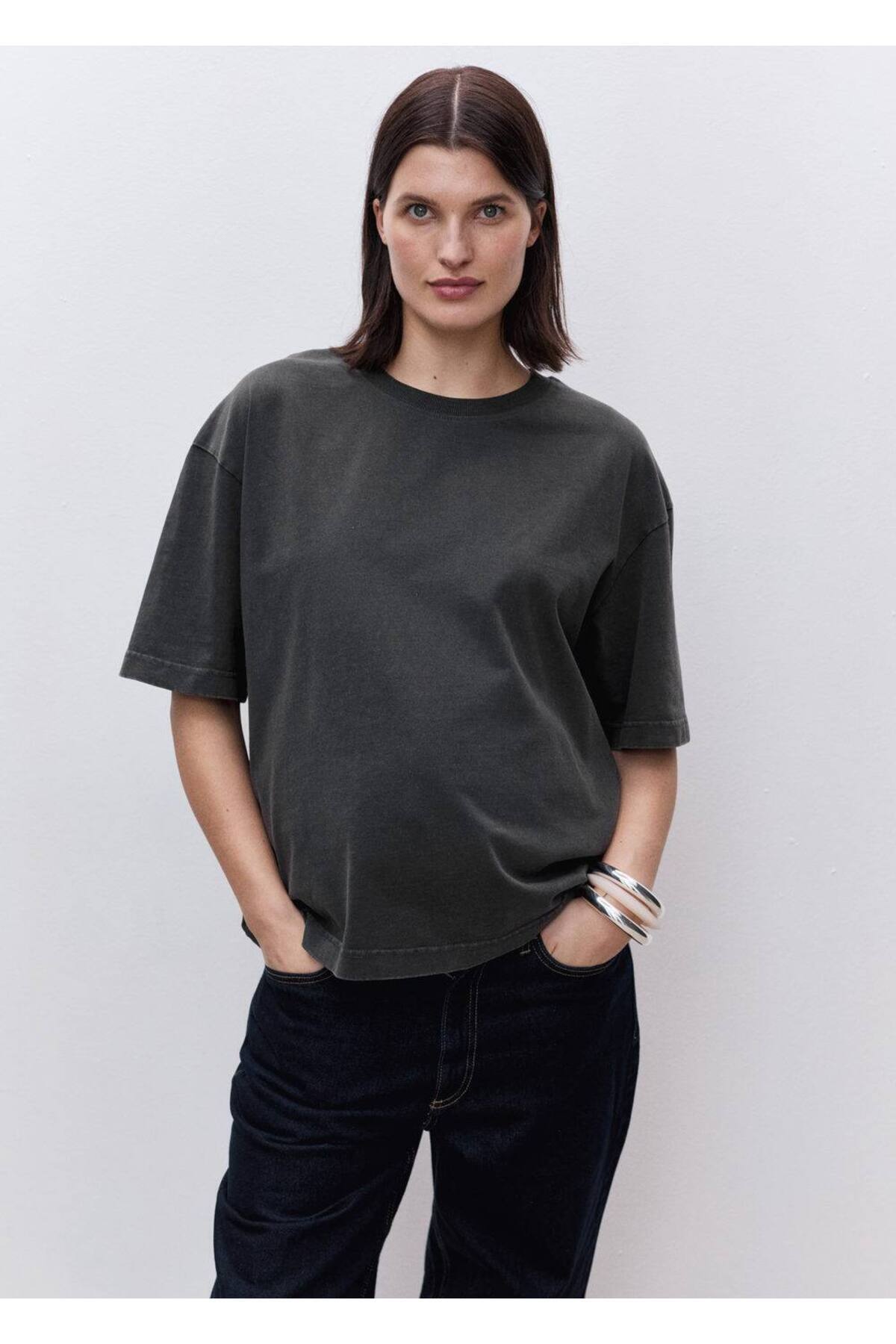 %100 pamuk kısa kollu tişört