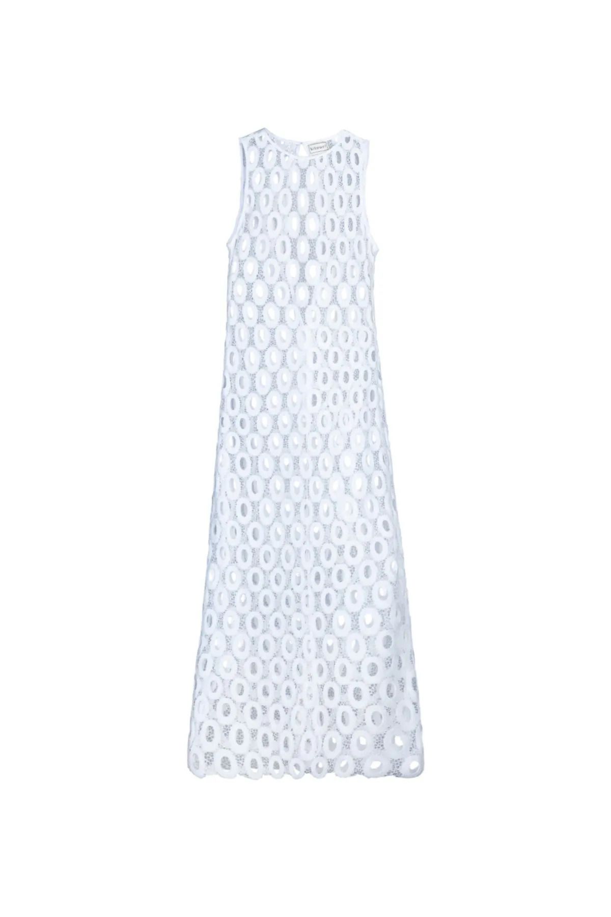 bazaar-turkey all you need-Ring Lace Long Dress 4