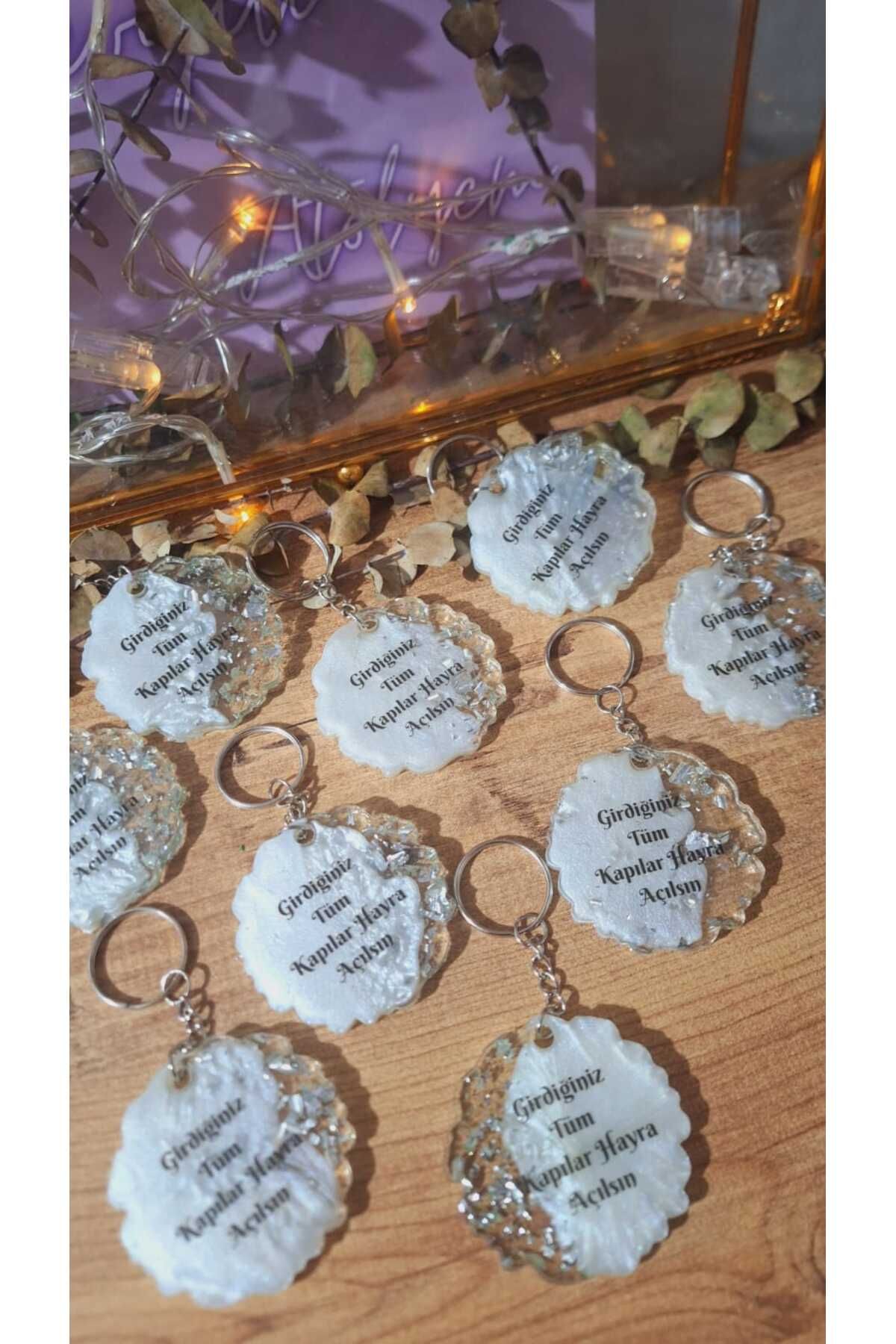 sevgiliatolyemm mutluluk getirmesi dileğiyle-10 Pcs Dual Keychain Mevlüt 40 Mevlüt Birthday 3