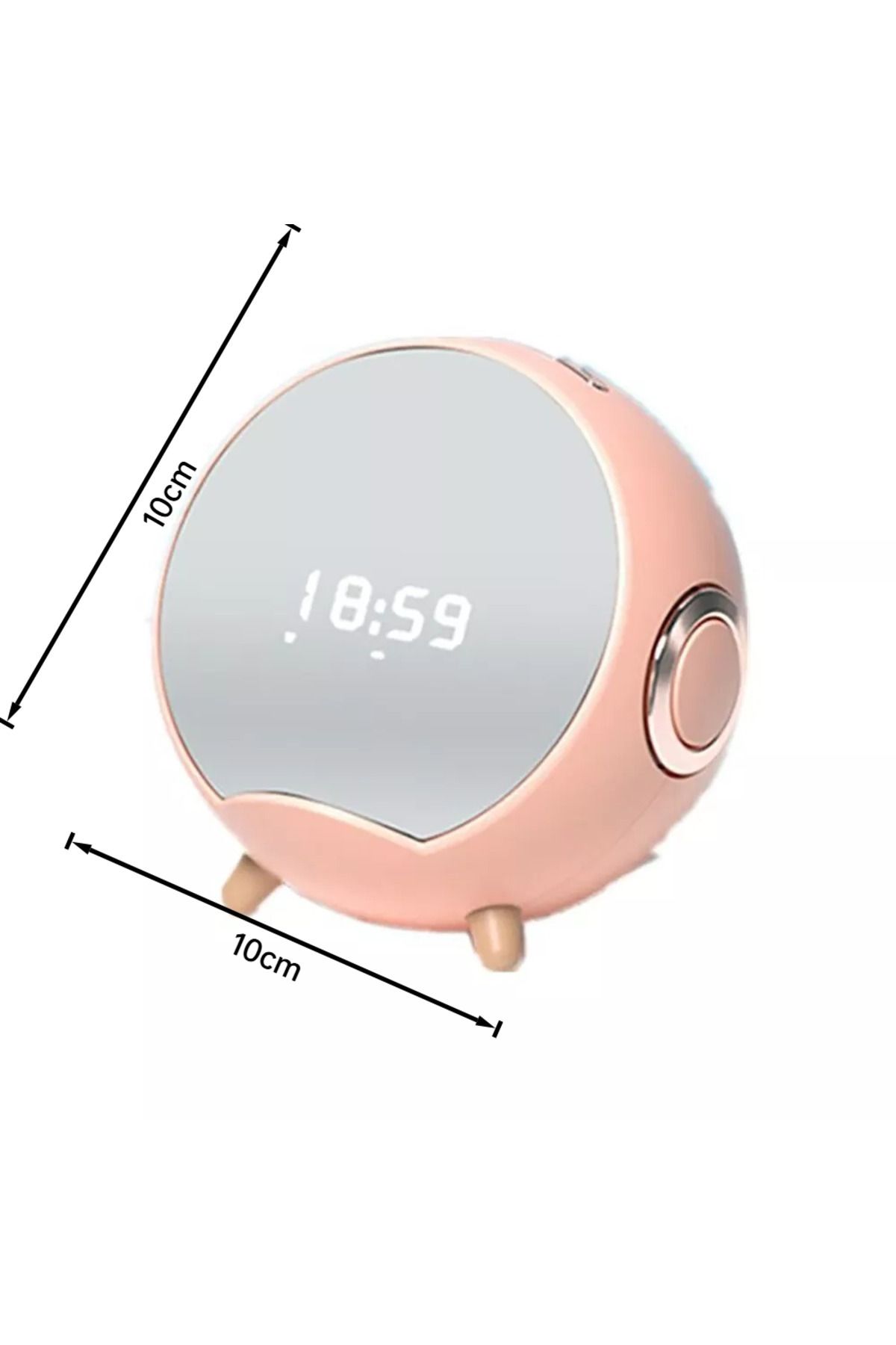 COOYA-Wireless AI Smart Alarm Clock, Audio bluetooth,3 quick select buttons, Denon sound, for home 3
