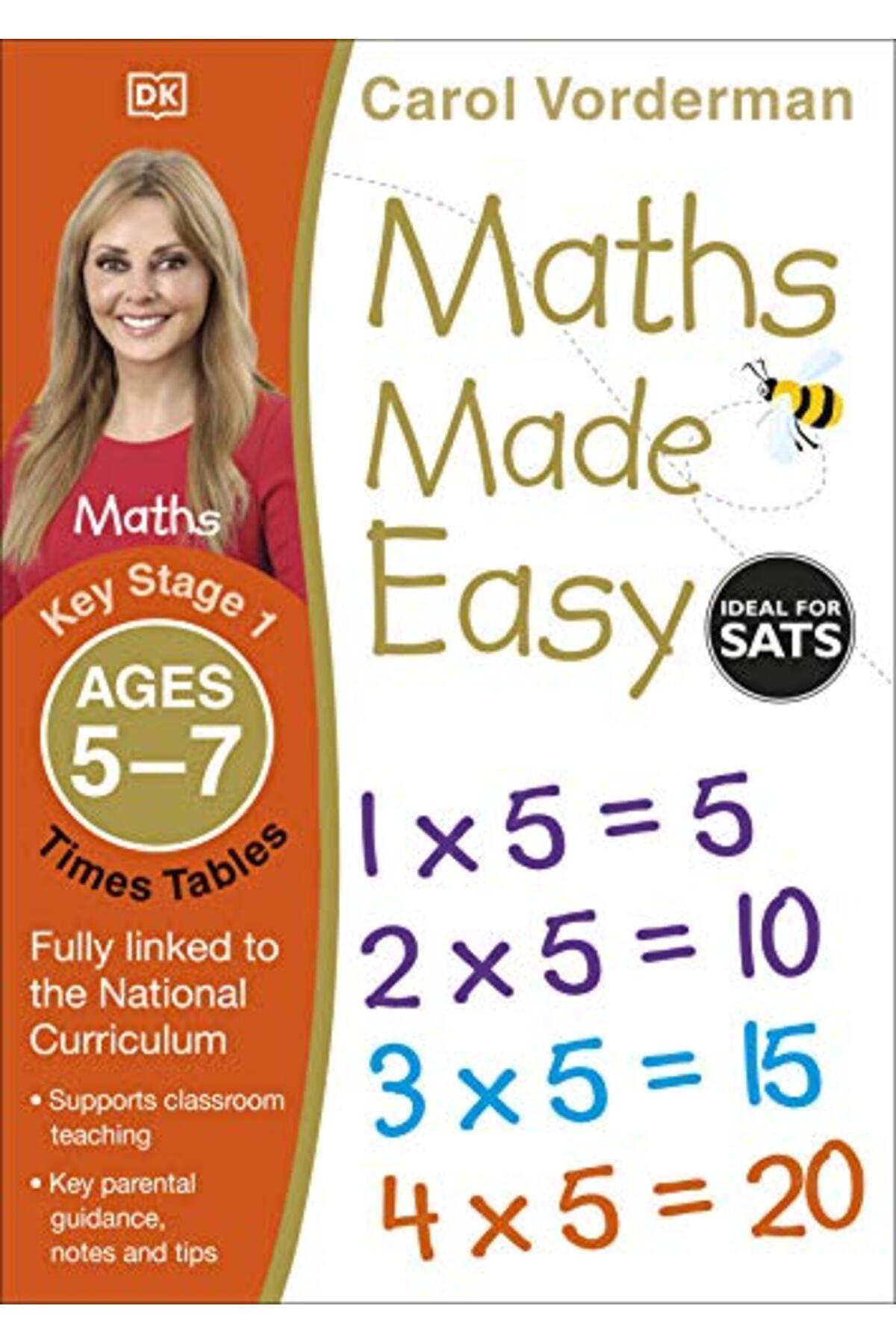 Dorling Kindersley Maths Made Easy Times Tables Ages 5-7 Key Stage 1 ...