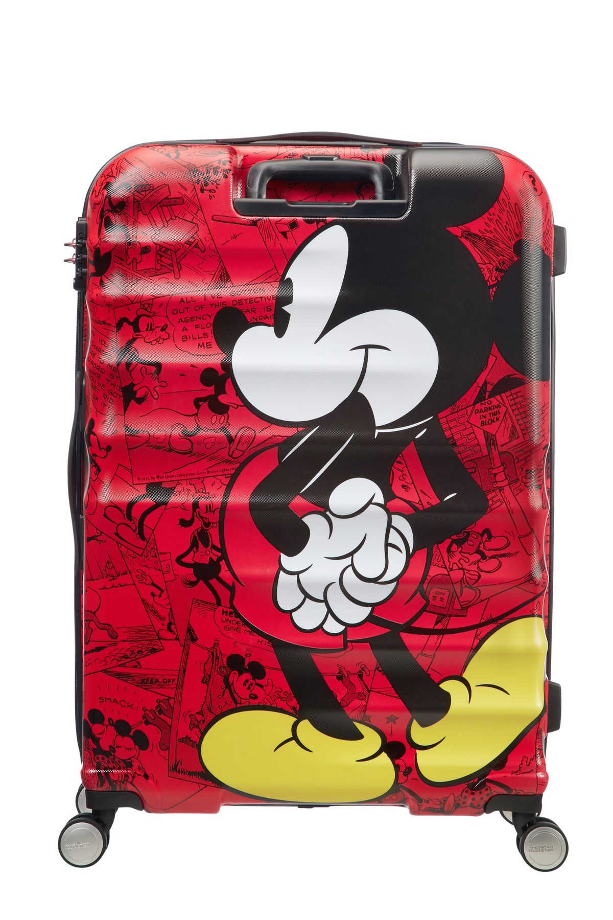 American Tourister-DISNEY WAVEBREAKER   HARD SPINNER LUGGAGE   3 PCS SET CM  COMICS RED 5