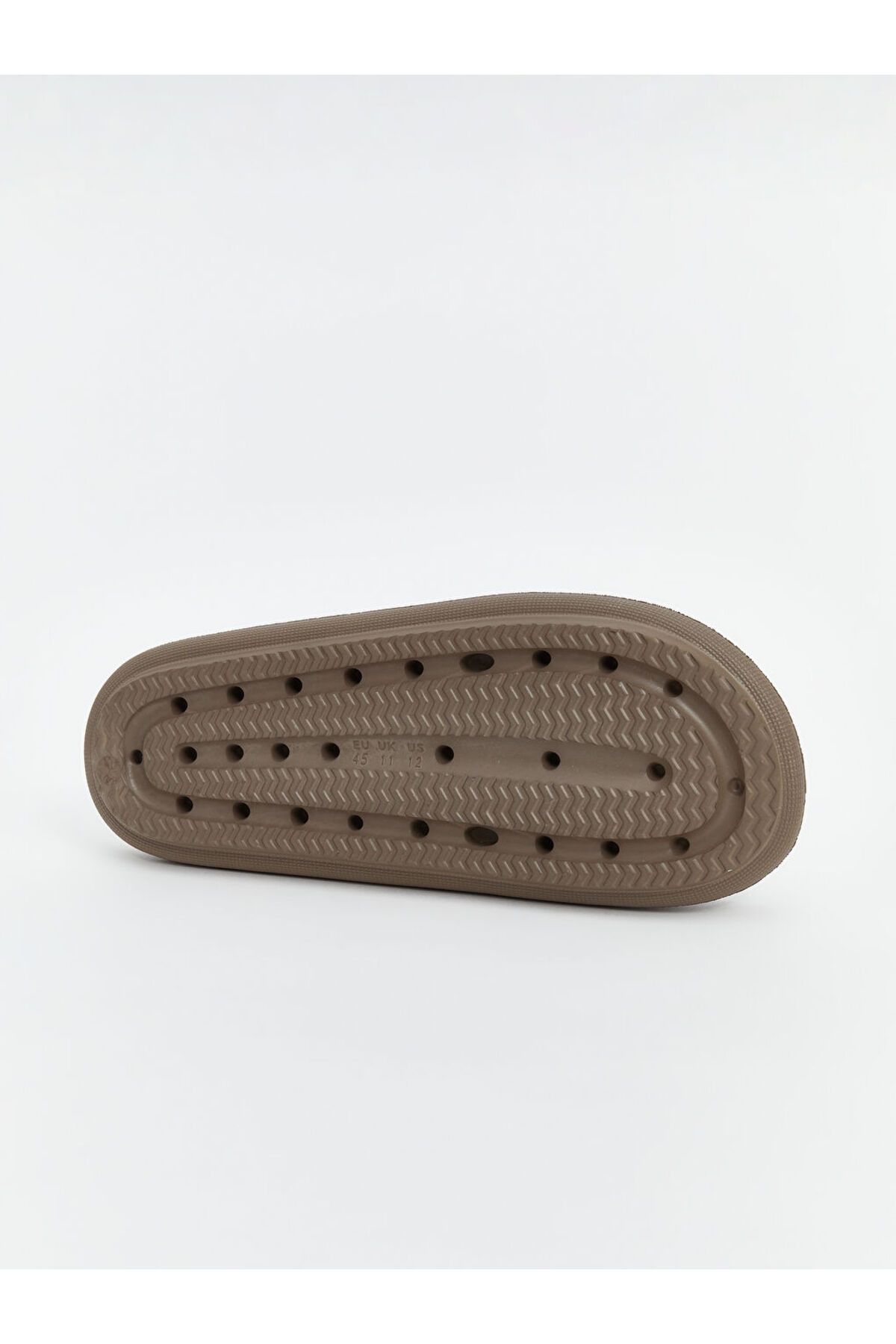 LC Waikiki-Lcw Steps Brown Printed Single Strap Men's Slippers 4