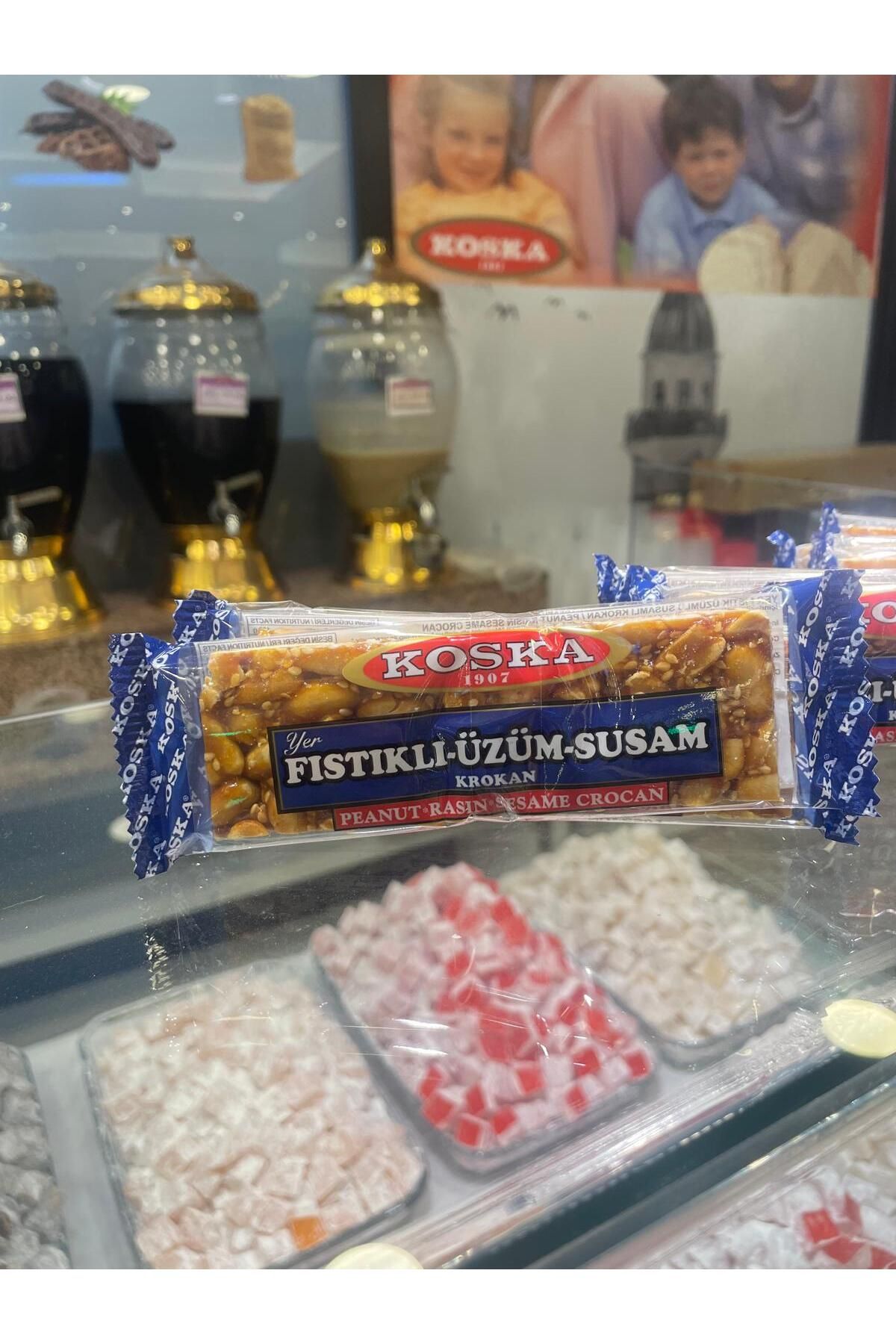 Koska-Sesame Cracker with Peanuts and Grapes 40 g 8 Pcs 3