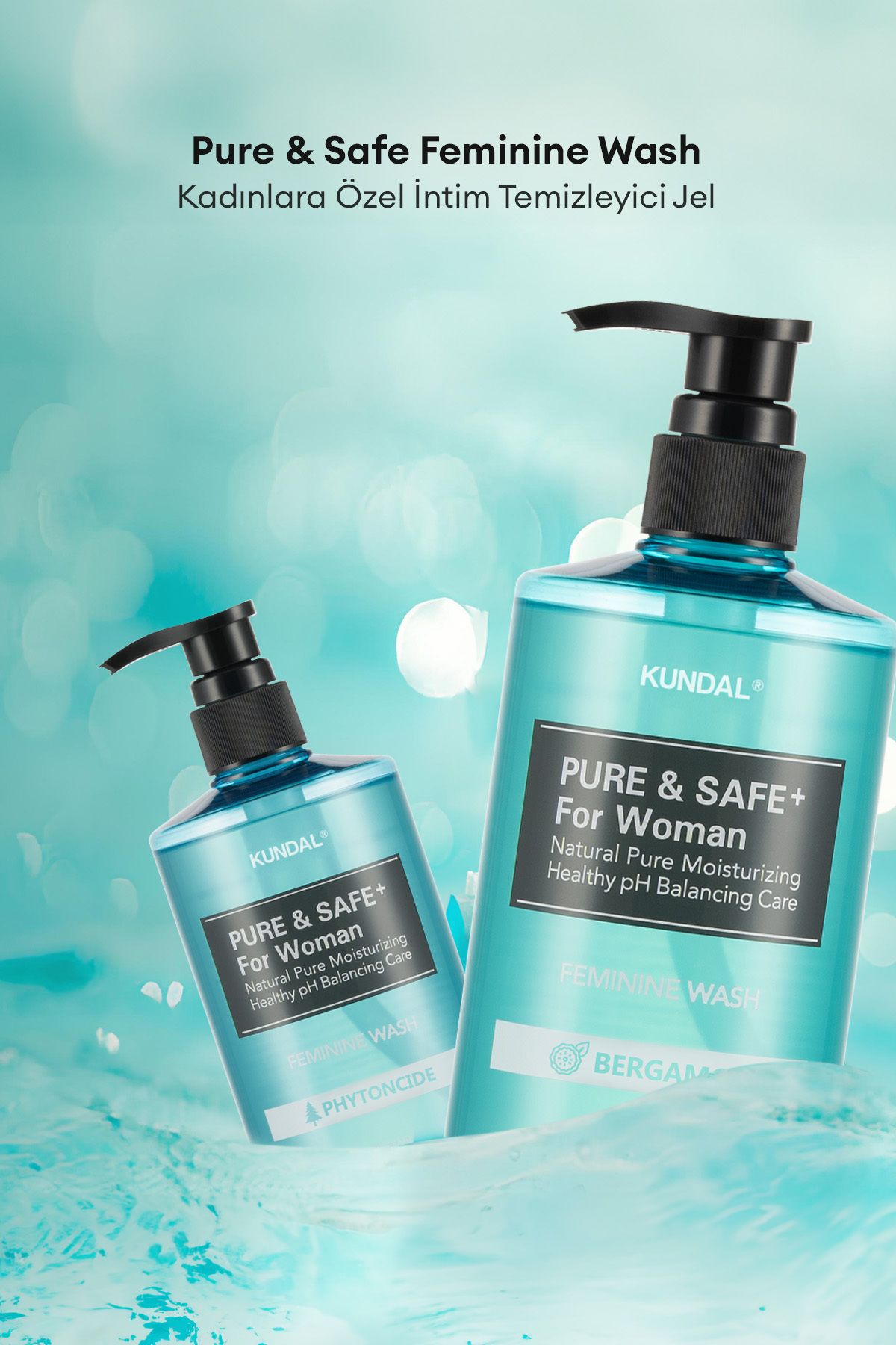 Kundal-Kundal Feminine Cleanser - 300ml Bergamot Intim Cleansing Gel for Women 7