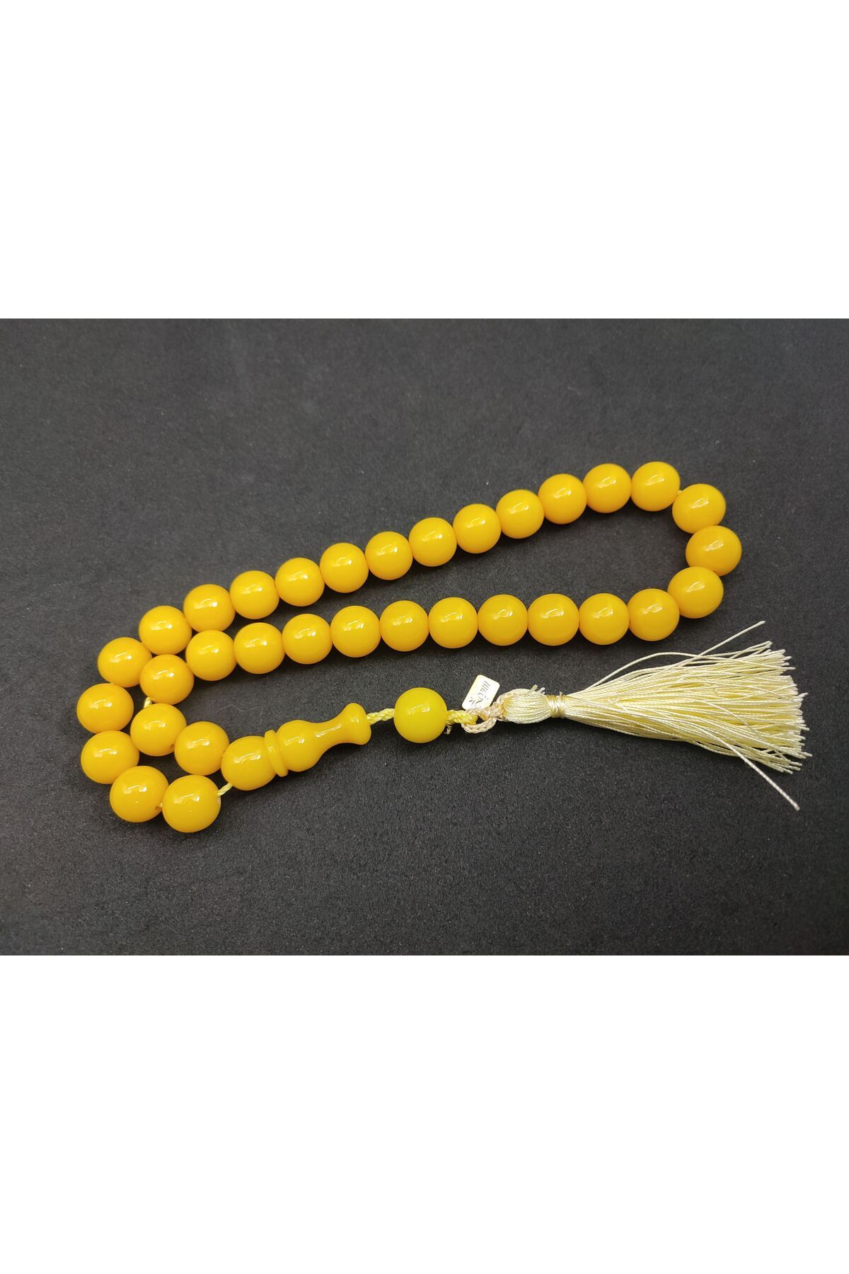 İskeçe Exclusive-Ebu Zeyn Master - 12 Layers Stringed, Large Size Crimped Amber 7210 2