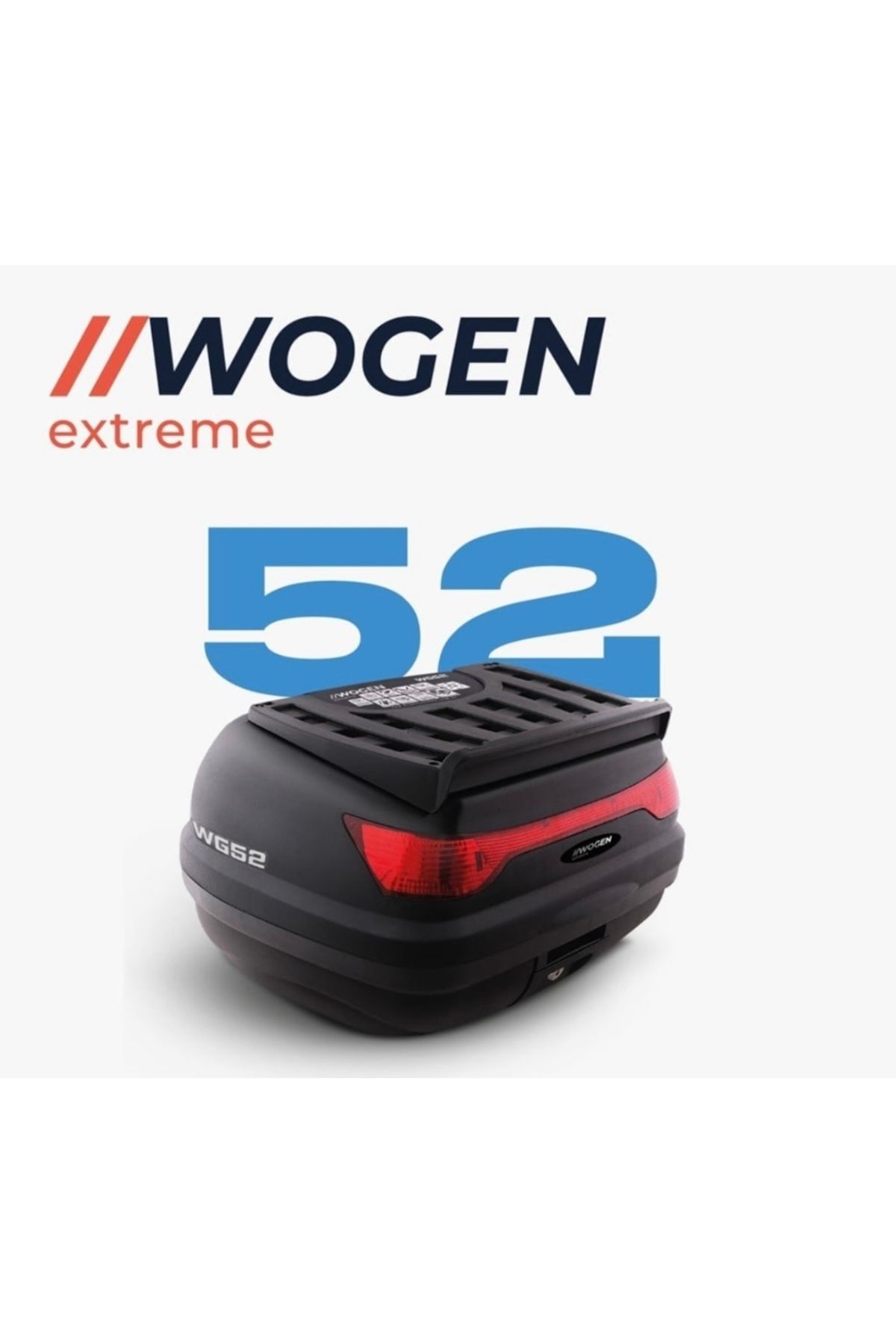 OEM Motosiklet Çantası Wogen 52 Litre ( Siyah )