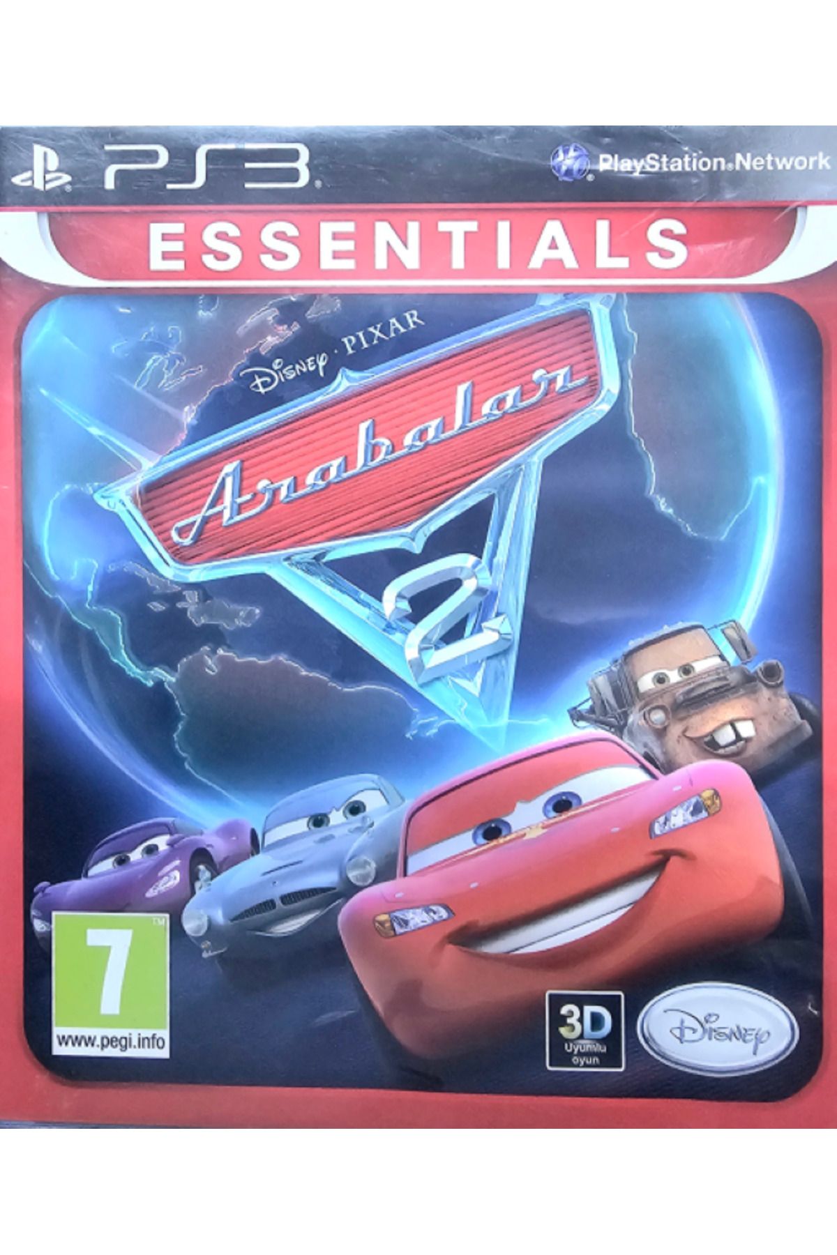 Disney Arabalar 2 Esssentials Türkçe - PS3 OYUN