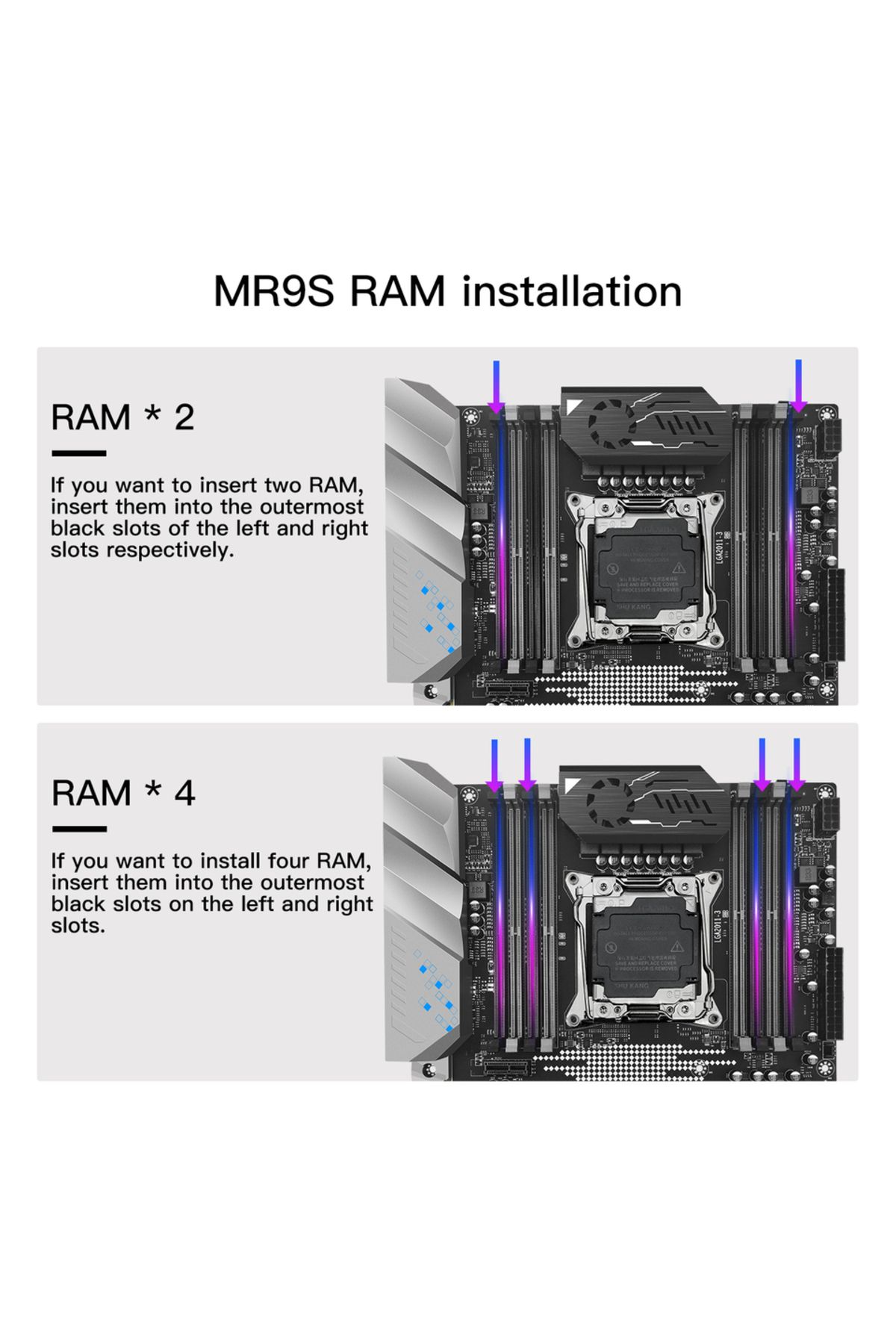 Choice-Motherboards MACHINIST X99 MR9S ATX Motherboard LGA 2011-3 Supports Intel Xeon  E5 V3 V4 CPU CPU DDR 6