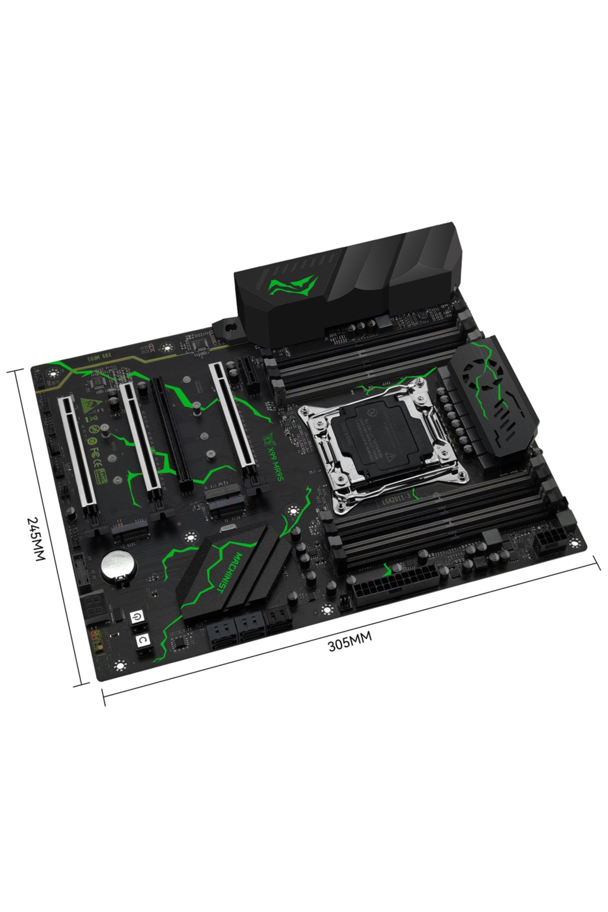 Choice-Motherboards MACHINIST X99 MR9S ATX Motherboard LGA 2011-3 Supports Intel Xeon  E5 V3 V4 CPU CPU DDR 3