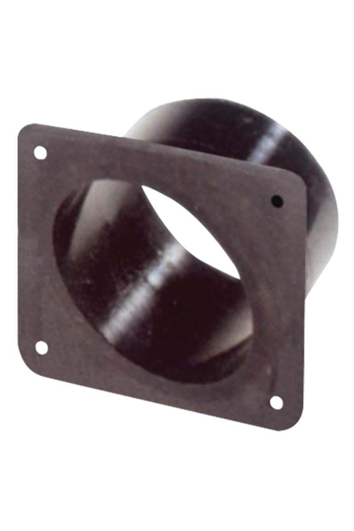 OCEANMARİNE Ventilator Connector, PVC, Straight, Ø100mm, Black