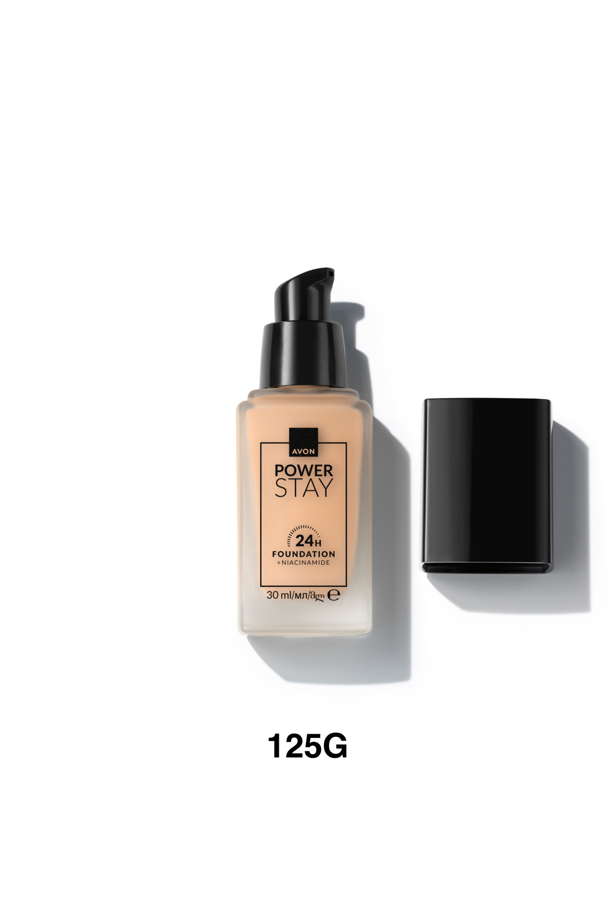 AVON Power Stay Mat Fondöten-125G WARM IVORY