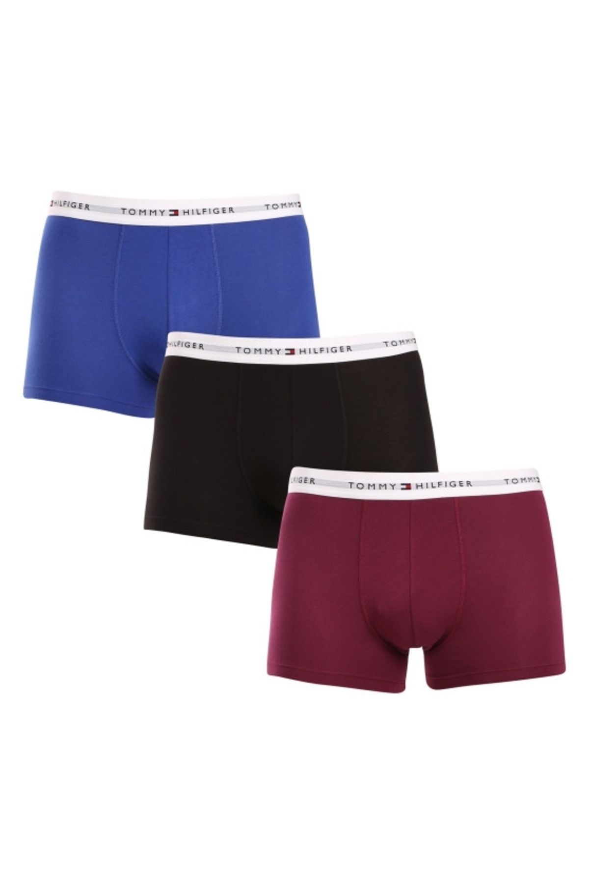 Tommy Hilfiger-Pantaloni scurți boxeri colorați pentru bărbați, pachet de 3 Tommy Hilfiger 1