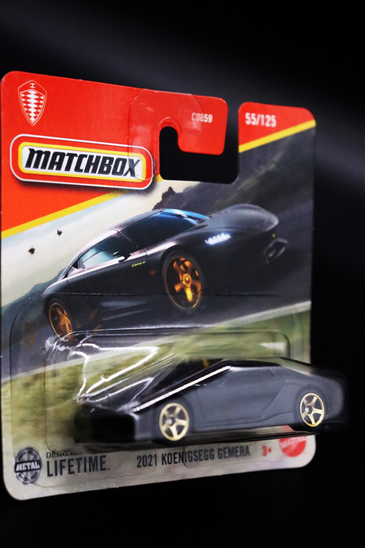 HOT WHEELS Matchbox - 2021 Koenigsegg Gemera - Mat Siyah (1/64) JBR59 fotoğrafı 5 (önizleme)