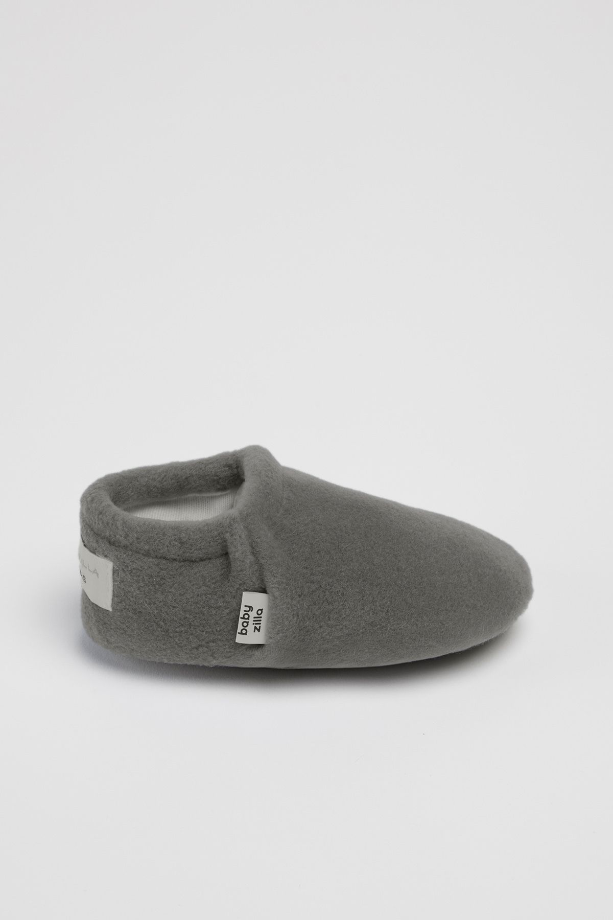BabyZilla-Non-Slip Sole Fleece Baby Booties Organic Cotton Lining, Home Boot Slippers and Nursery Shoes 3