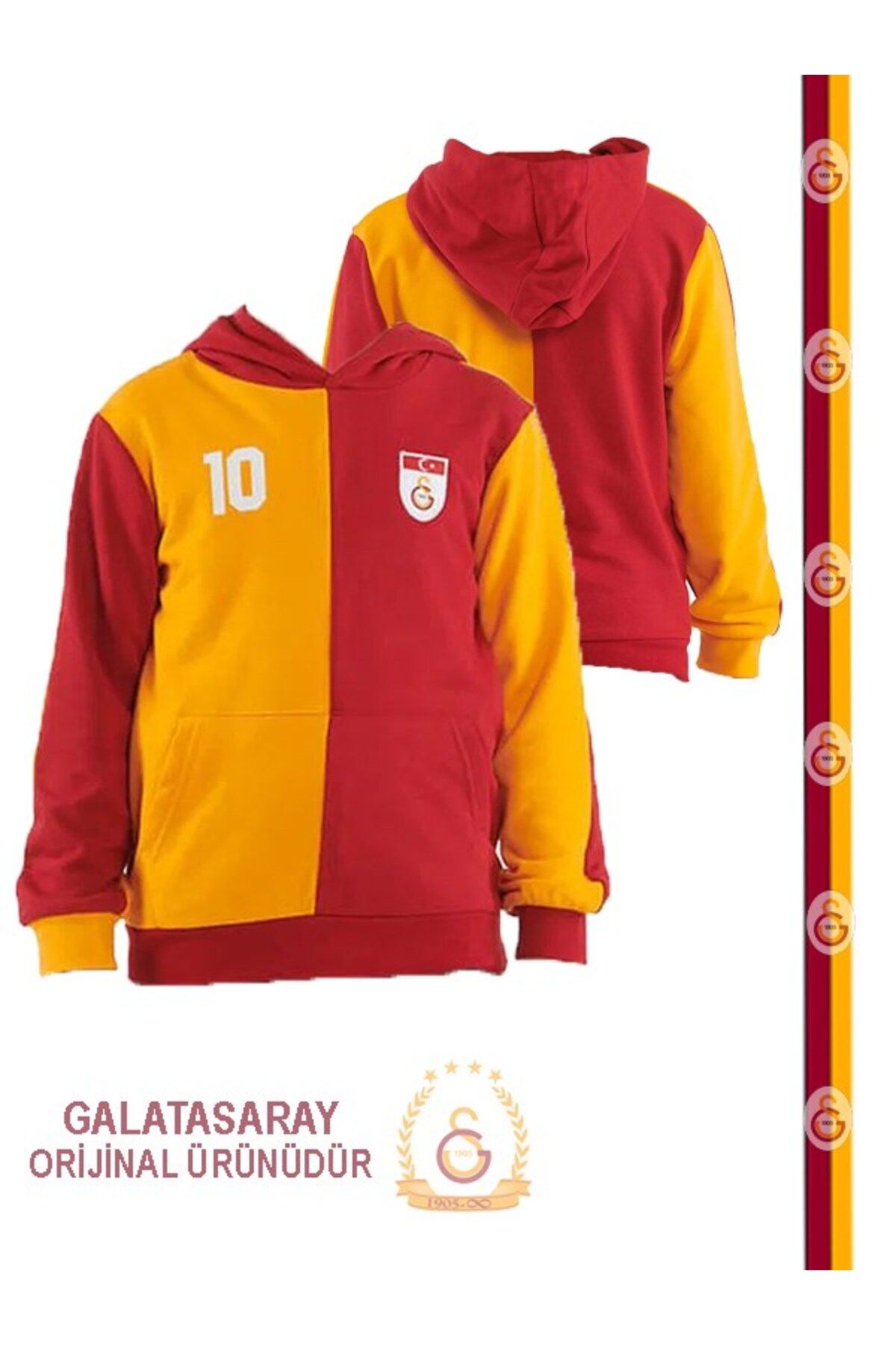 Galatasaray Lisanslı Kapüşonlu Metin Oktay Sweatshirt