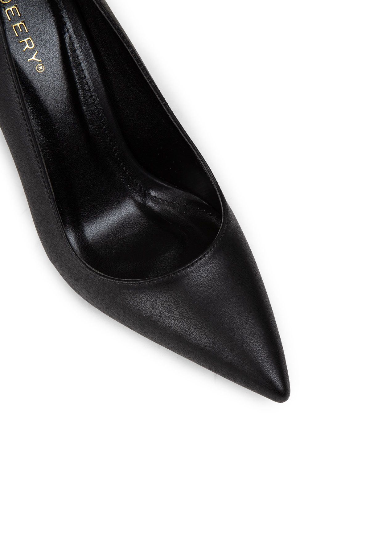 Deery-Pantofi cu toc stiletto de damă negri 3