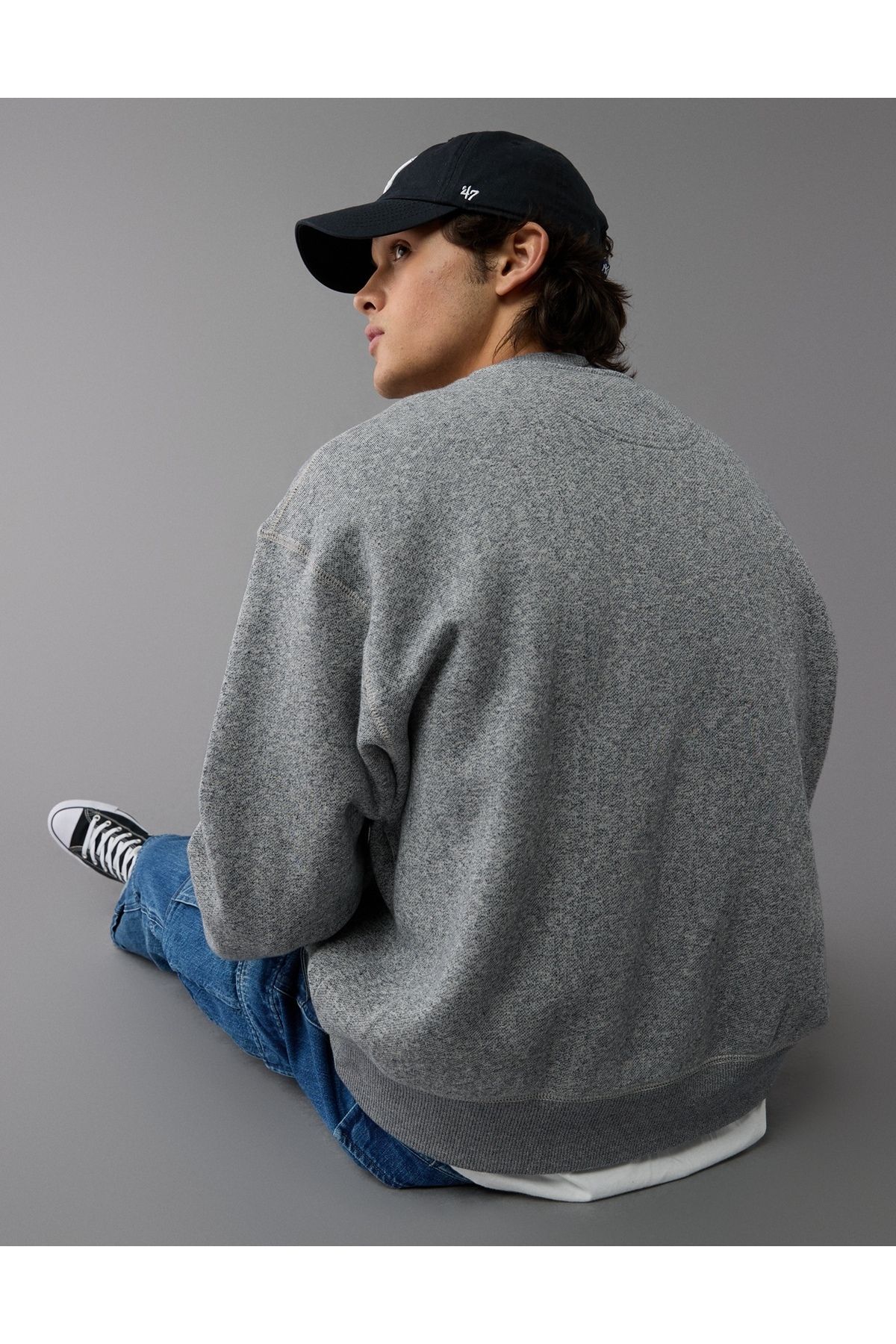 AMERICAN EAGLE-AE Crew Neck Sweatshirt 2