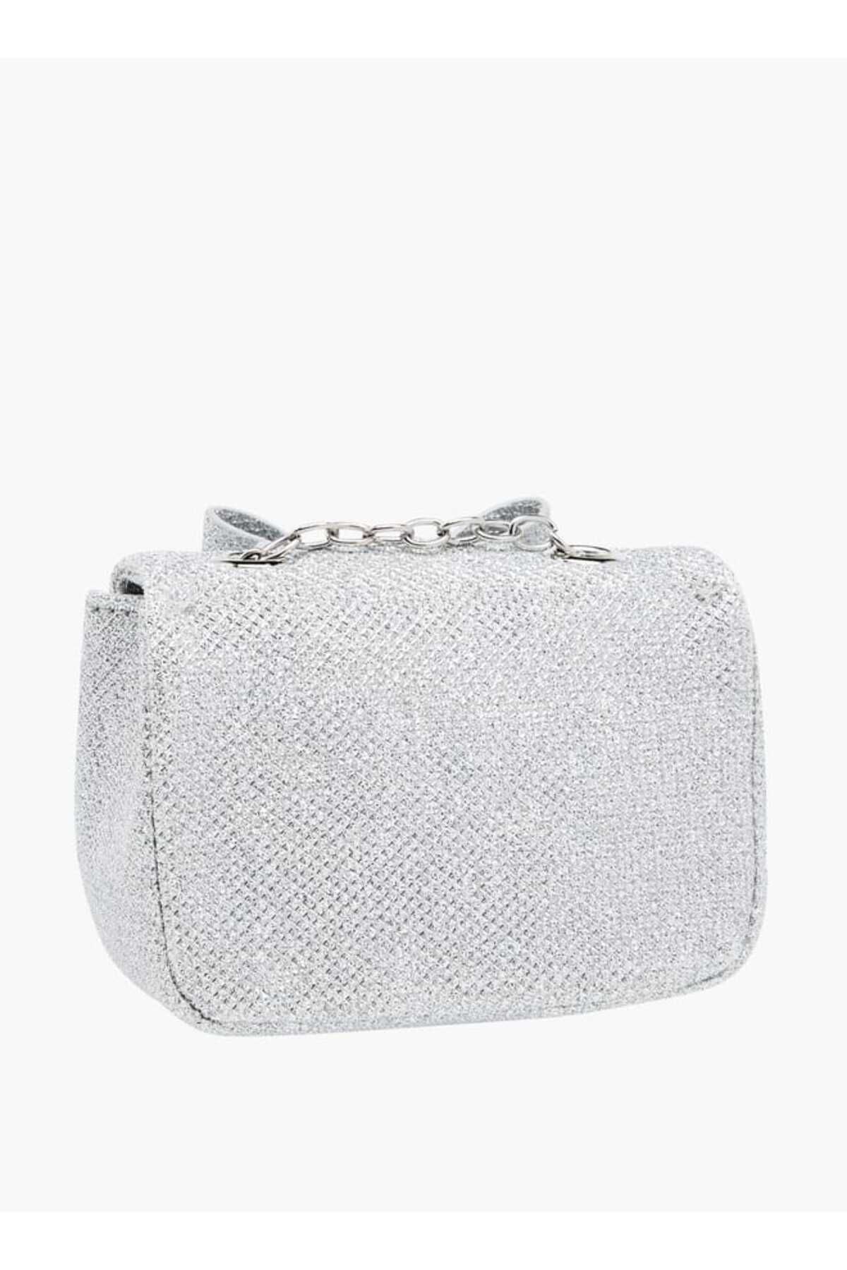 Little Missy-Bow Accent Crossbody Bag with Chain Strap and Twist Lock Closure 3